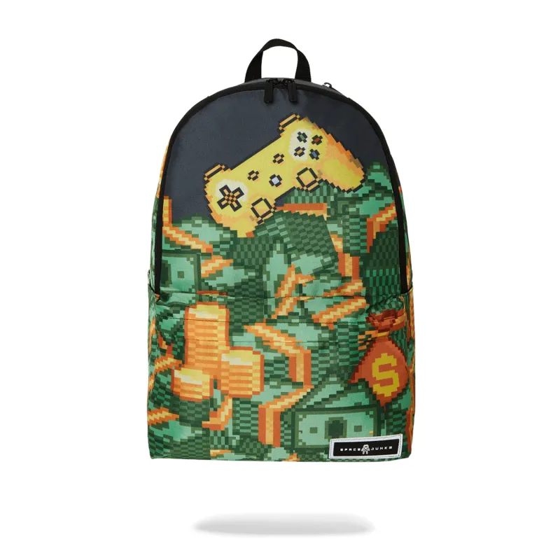 SPACE JUNK Pixel Money Backpack sold by S&D