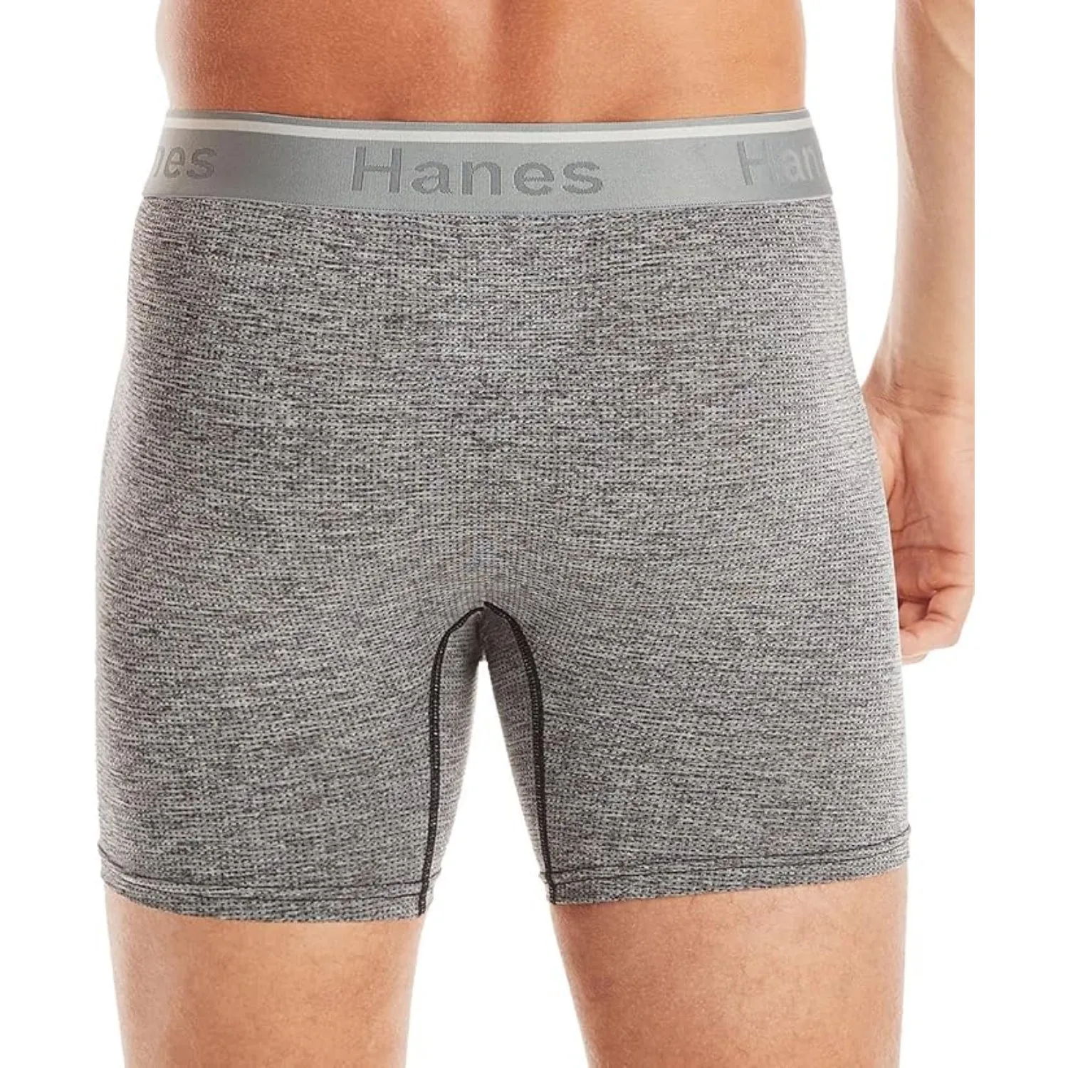 Hanes Mens Comfort Flex Fit Breathable Stretch Mesh Boxer Brief, 3 Pack, Assorted Colors sold by S&D product image thumbnail 3