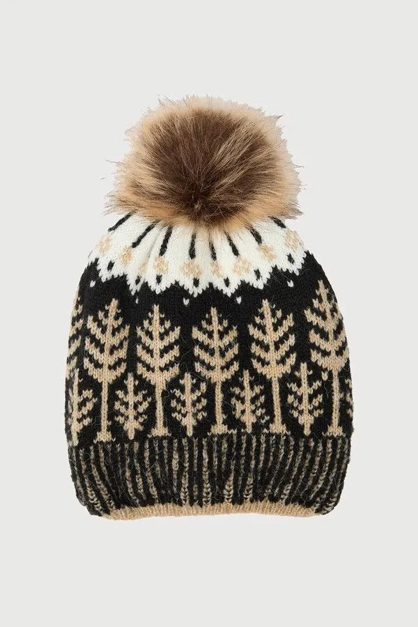 Fair Isle Forest Snow Hat sold by SAACHI product image thumbnail 2