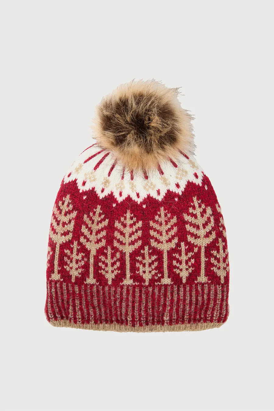 Fair Isle Forest Snow Hat sold by SAACHI product image thumbnail 4