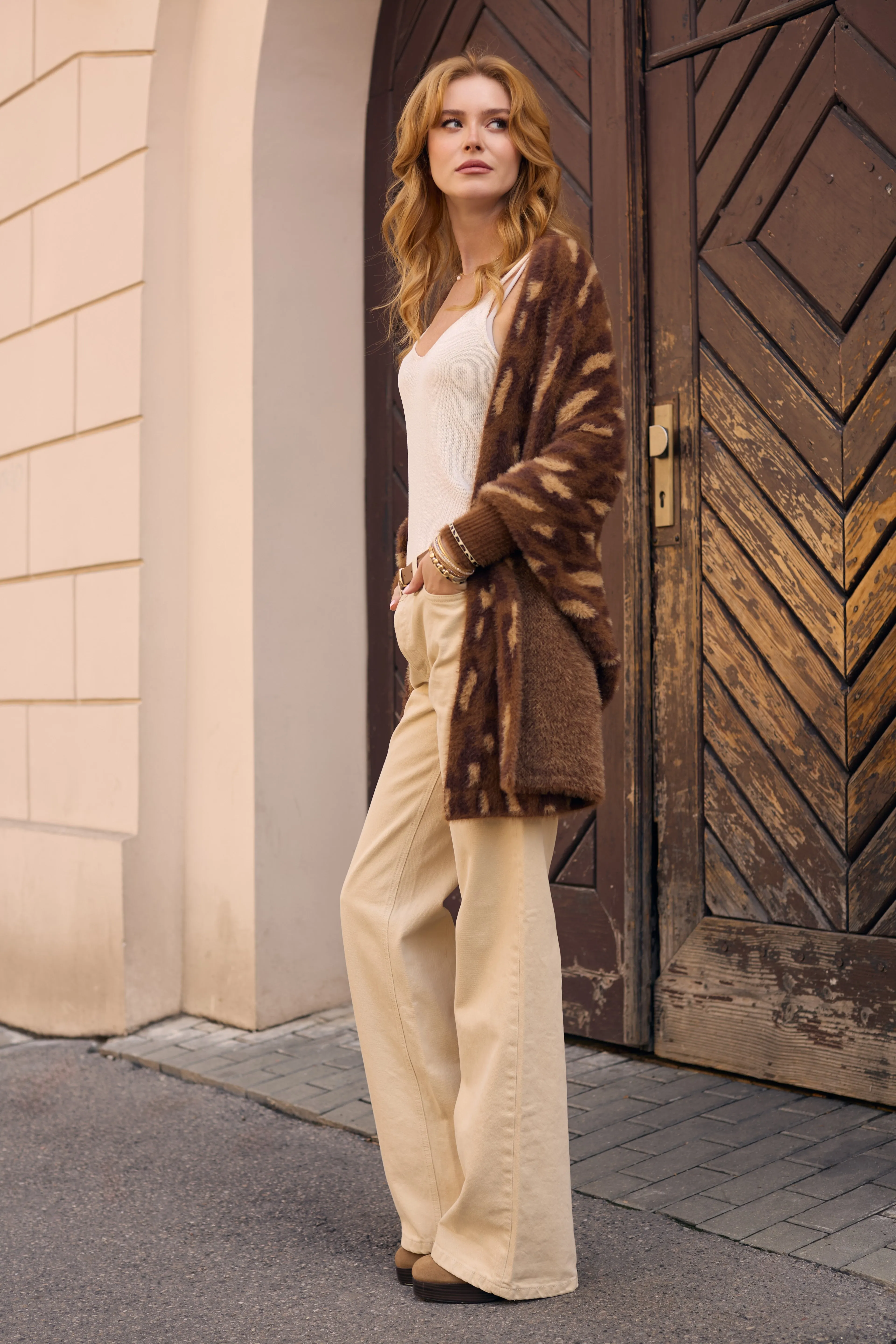 Animal Print Eyelash Knit Card sold by SAACHI product image thumbnail 4