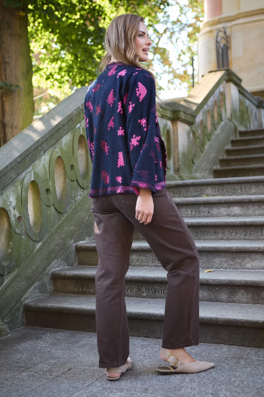 Abstract Bloom Short Jacket sold by SAACHI product image thumbnail 2