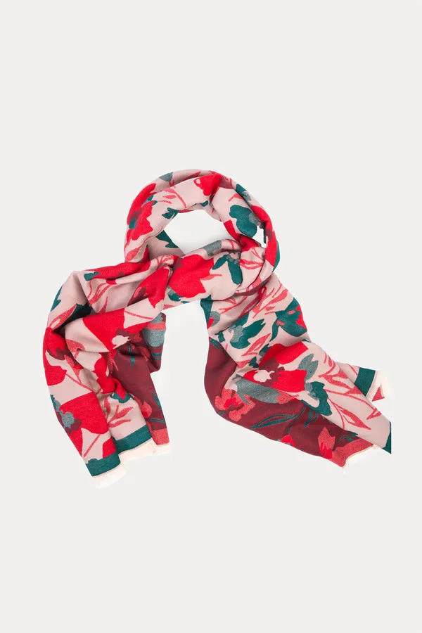 Reversible Scarf Big Floral sold by SAACHI product image thumbnail 2