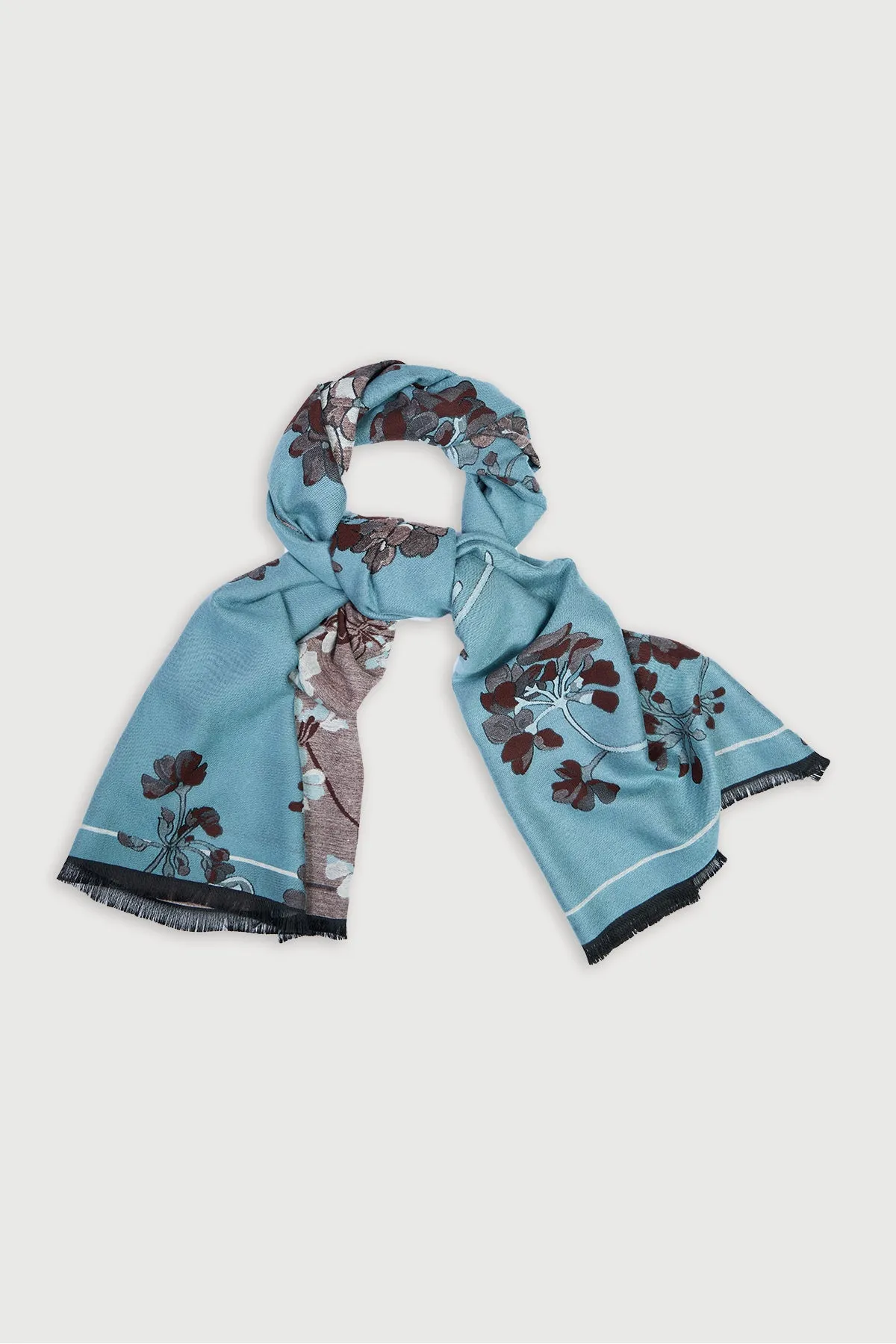 Marigold Bloom Reversible Scarf sold by SAACHI product image thumbnail 4
