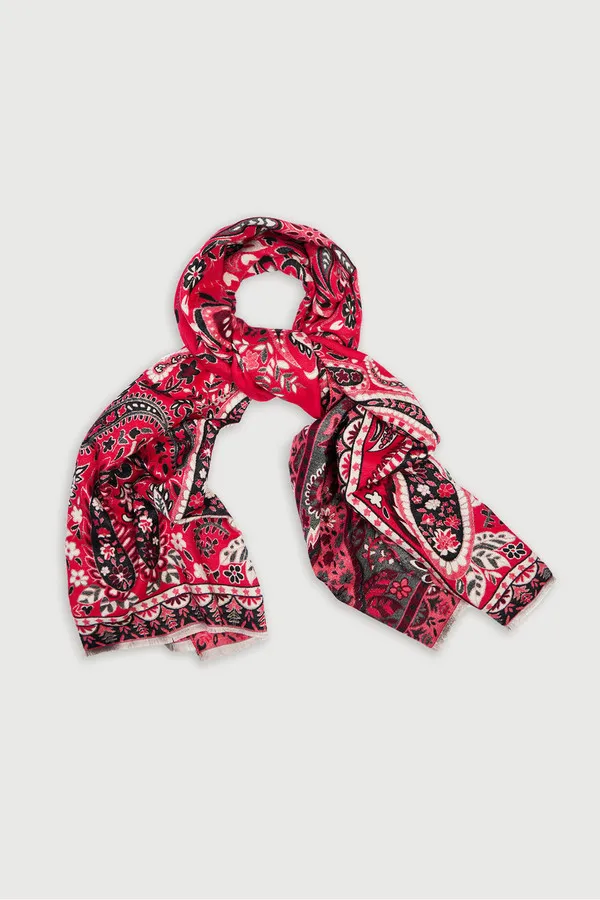 Paisley Motif Reversible Scarf sold by SAACHI