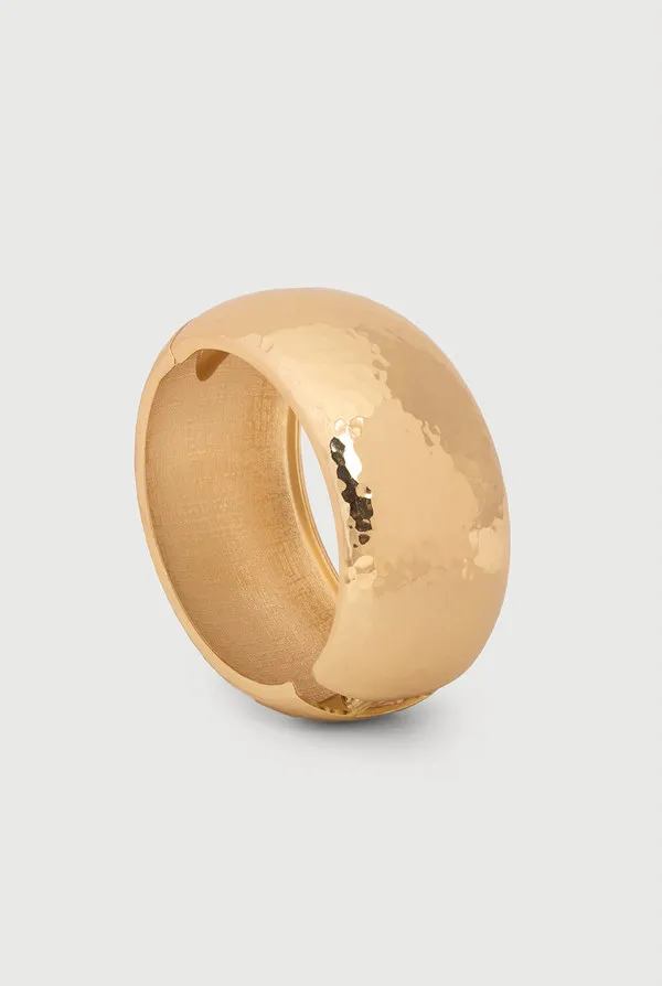 Hammered Metal Bracelet sold by SAACHI