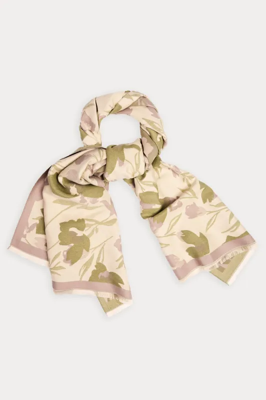 La Floraison Reversible Scarf sold by SAACHI