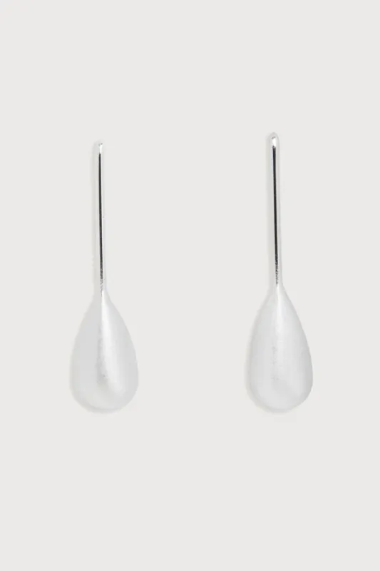 Metal Petal Drop Earrings sold by SAACHI