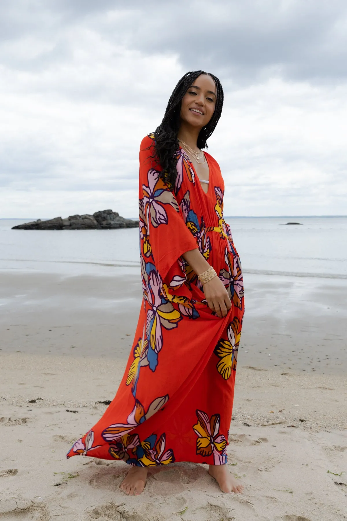 Tropical Sun Kaftan sold by SAACHI product image thumbnail 5