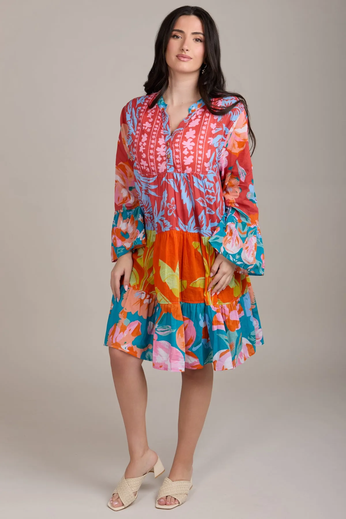 Sunset Tunic Cover Up Dress sold by SAACHI product image thumbnail 2