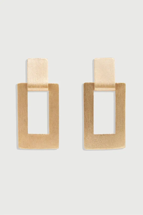Multi Square Drop Earrings sold by SAACHI