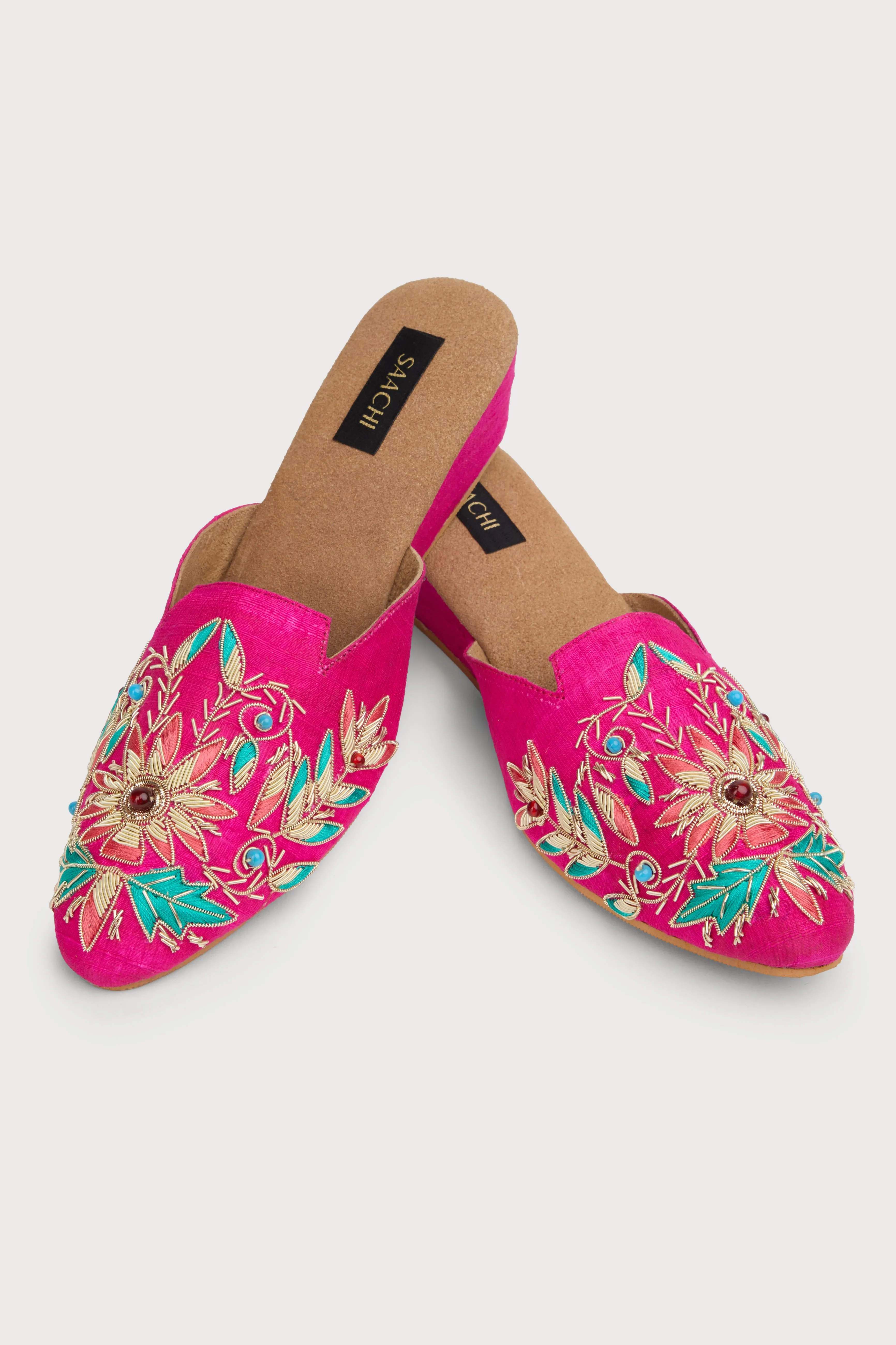 Agara Motif Shoe Mule sold by SAACHI