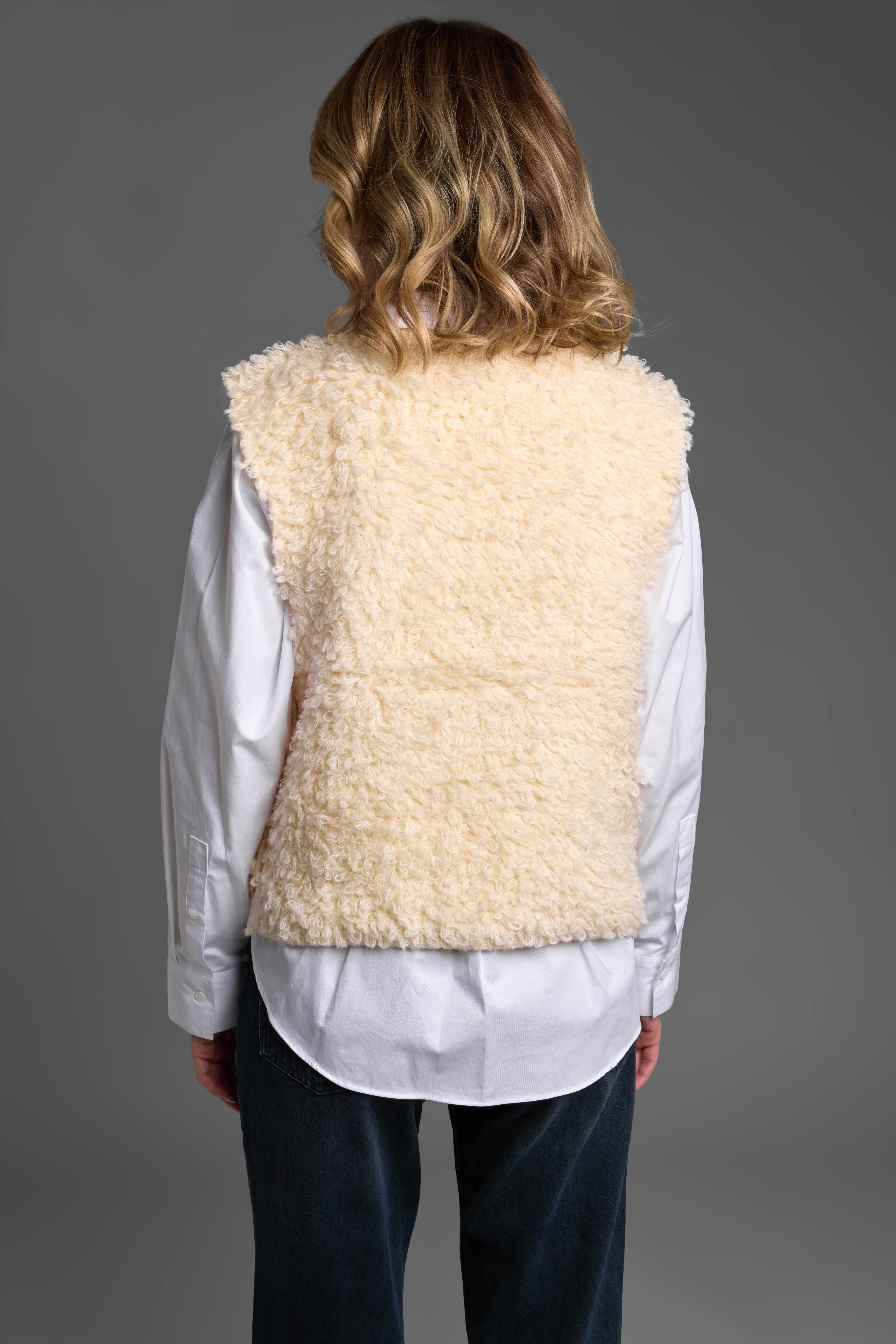 Looped Knit Sweater Vest sold by SAACHI product image thumbnail 2