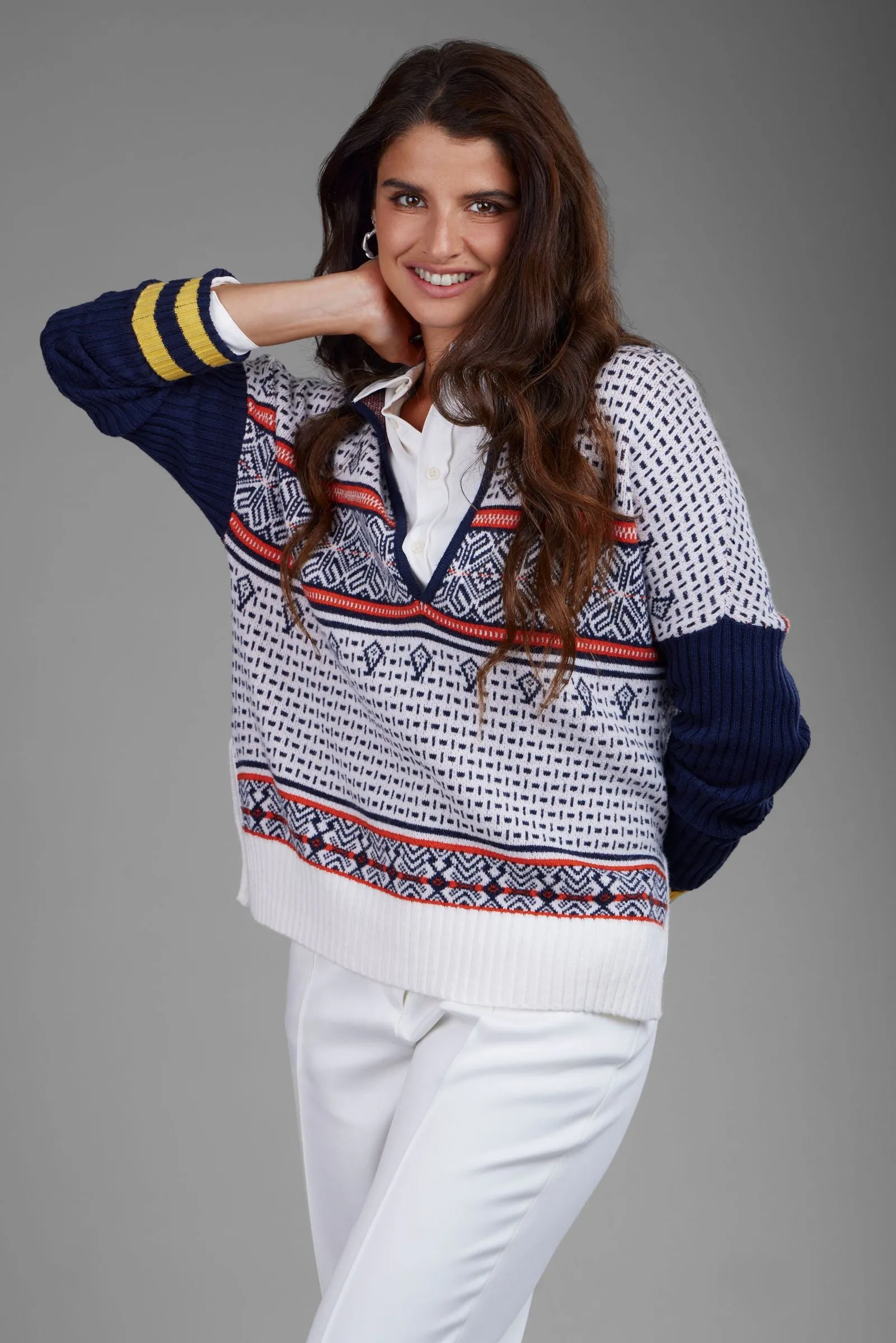 Nordic Knit Pullover Sweater sold by SAACHI product image thumbnail 5