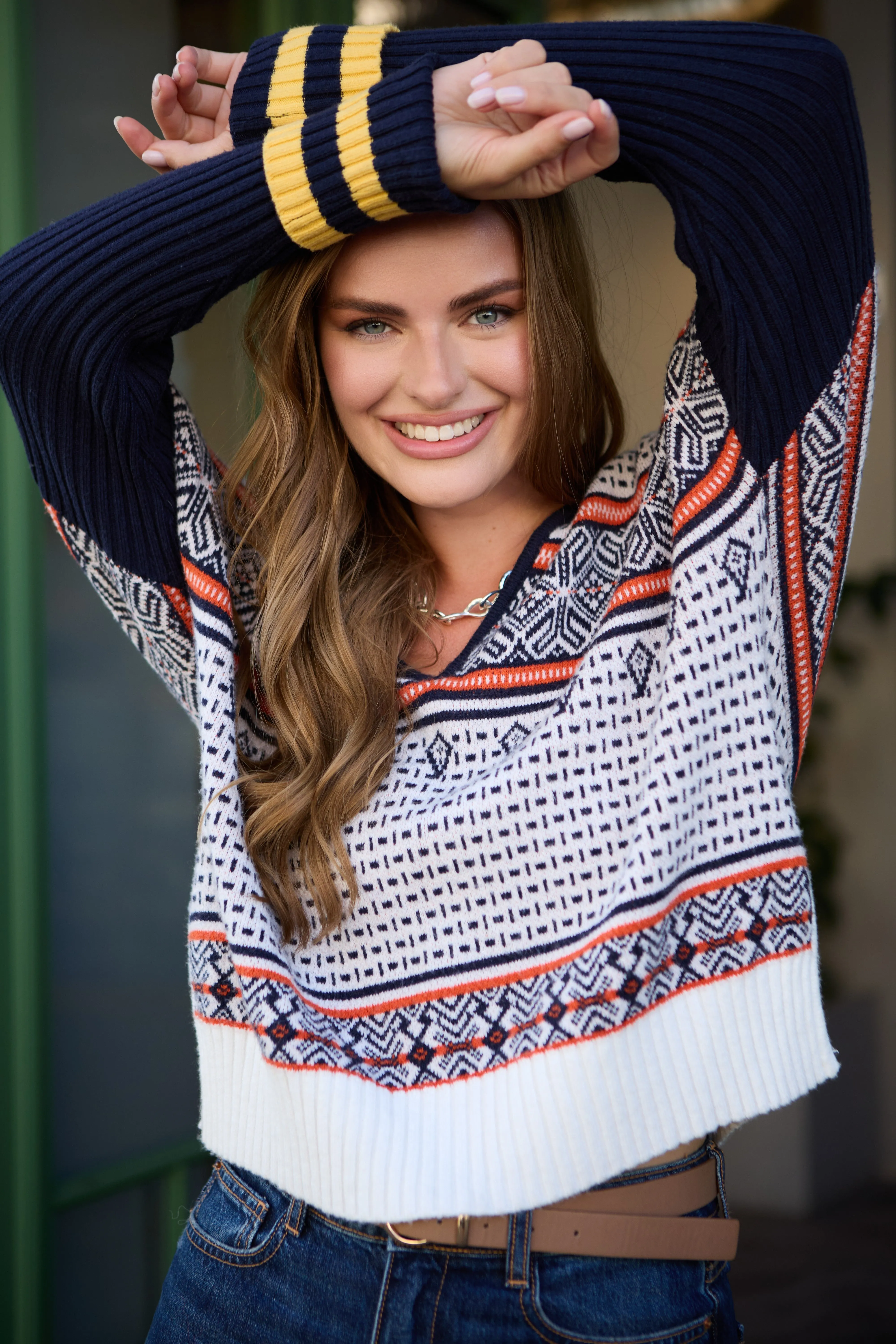 Nordic Knit Pullover Sweater sold by SAACHI product image thumbnail 4