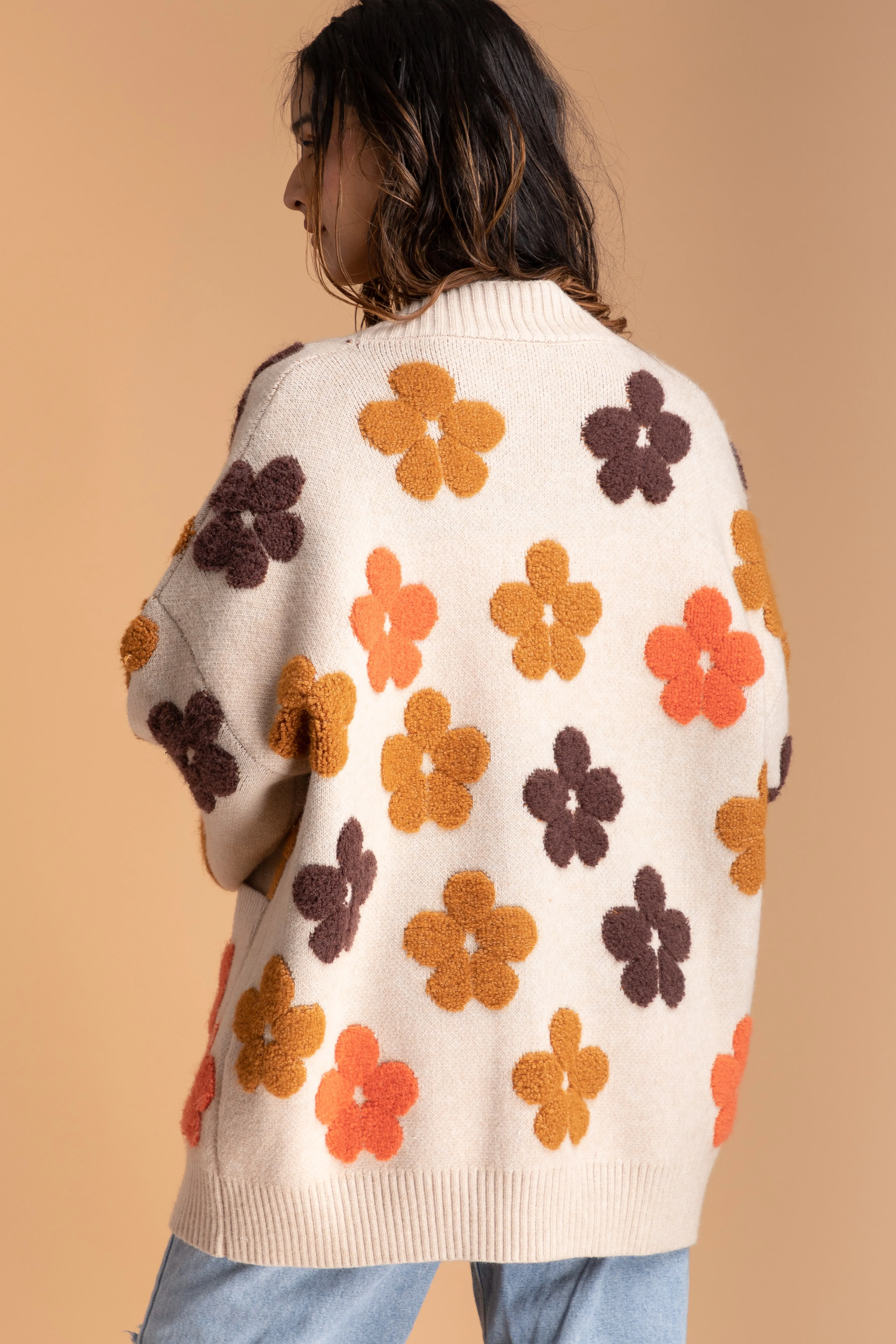 Floral Knit Cardigan sold by SAACHI product image thumbnail 5