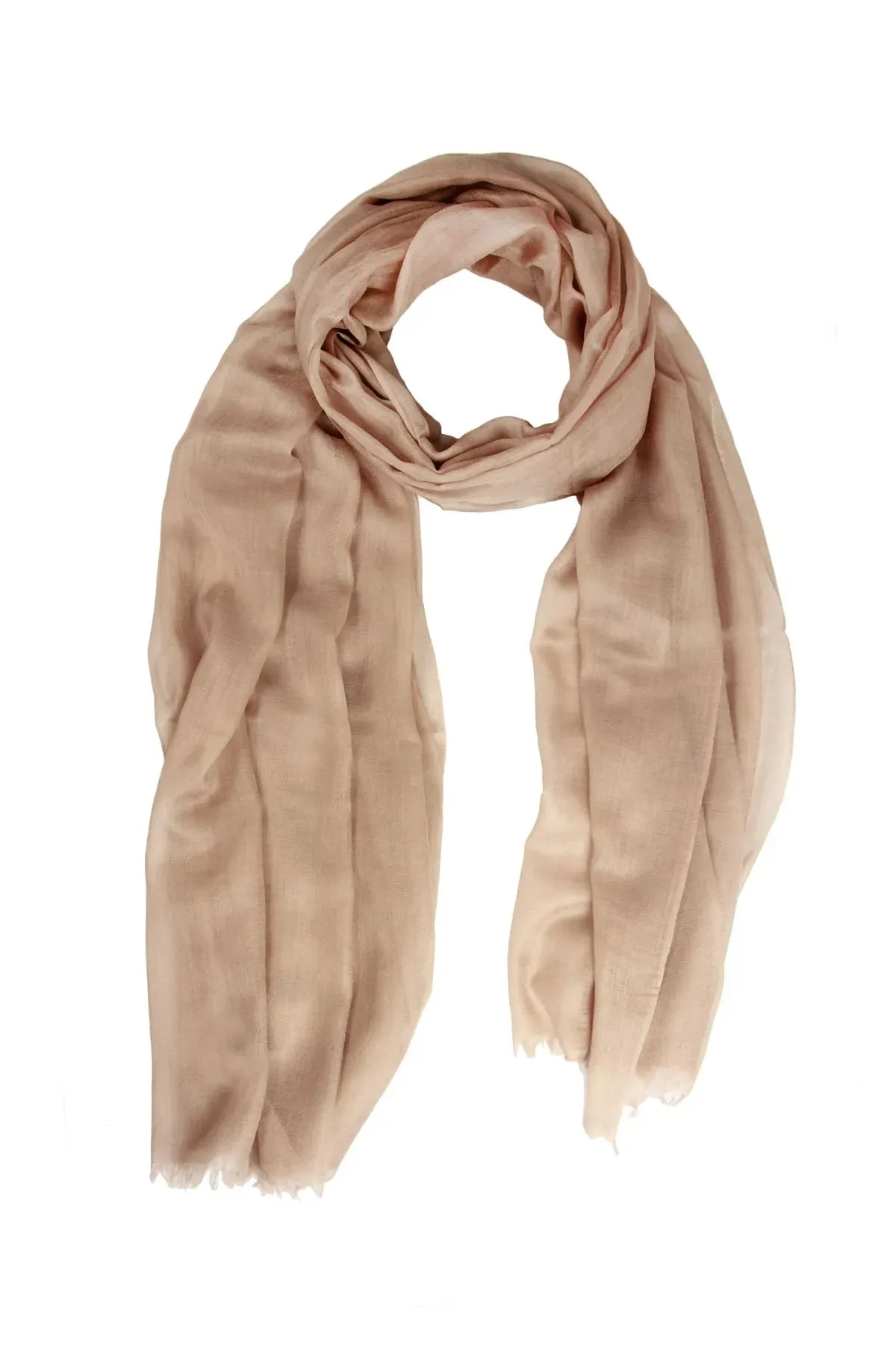 Delicate Solid Cashmere Scarf sold by SAACHI