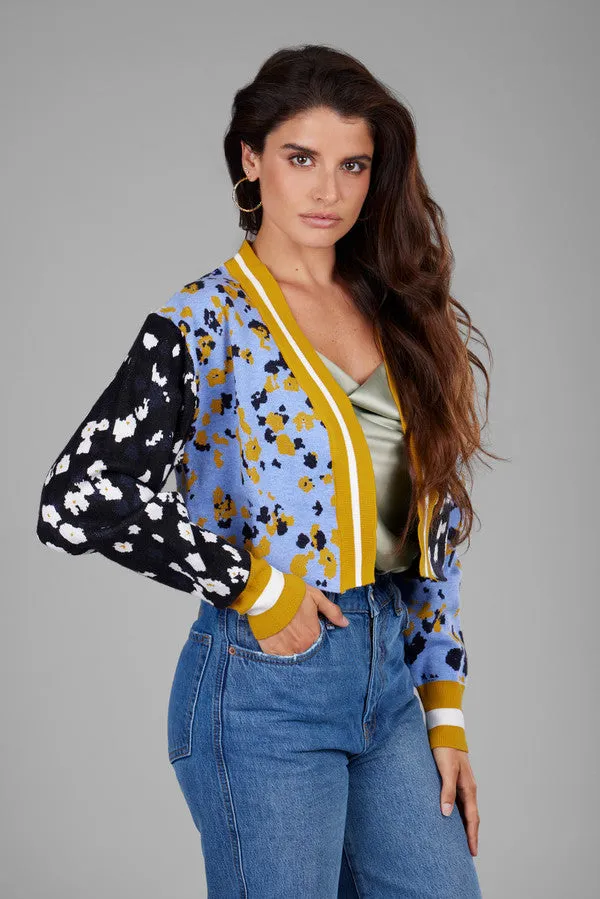 Multitone Floral Cardigan sold by SAACHI product image thumbnail 2