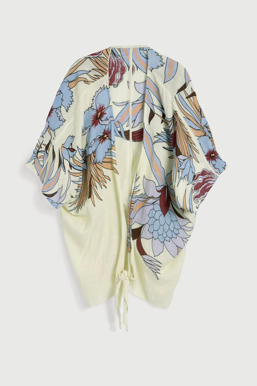 Wildflower Tie Front Kimono sold by SAACHI product image thumbnail 4