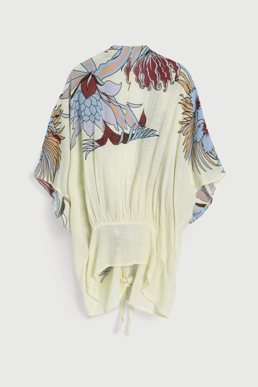 Wildflower Tie Front Kimono sold by SAACHI product image thumbnail 5