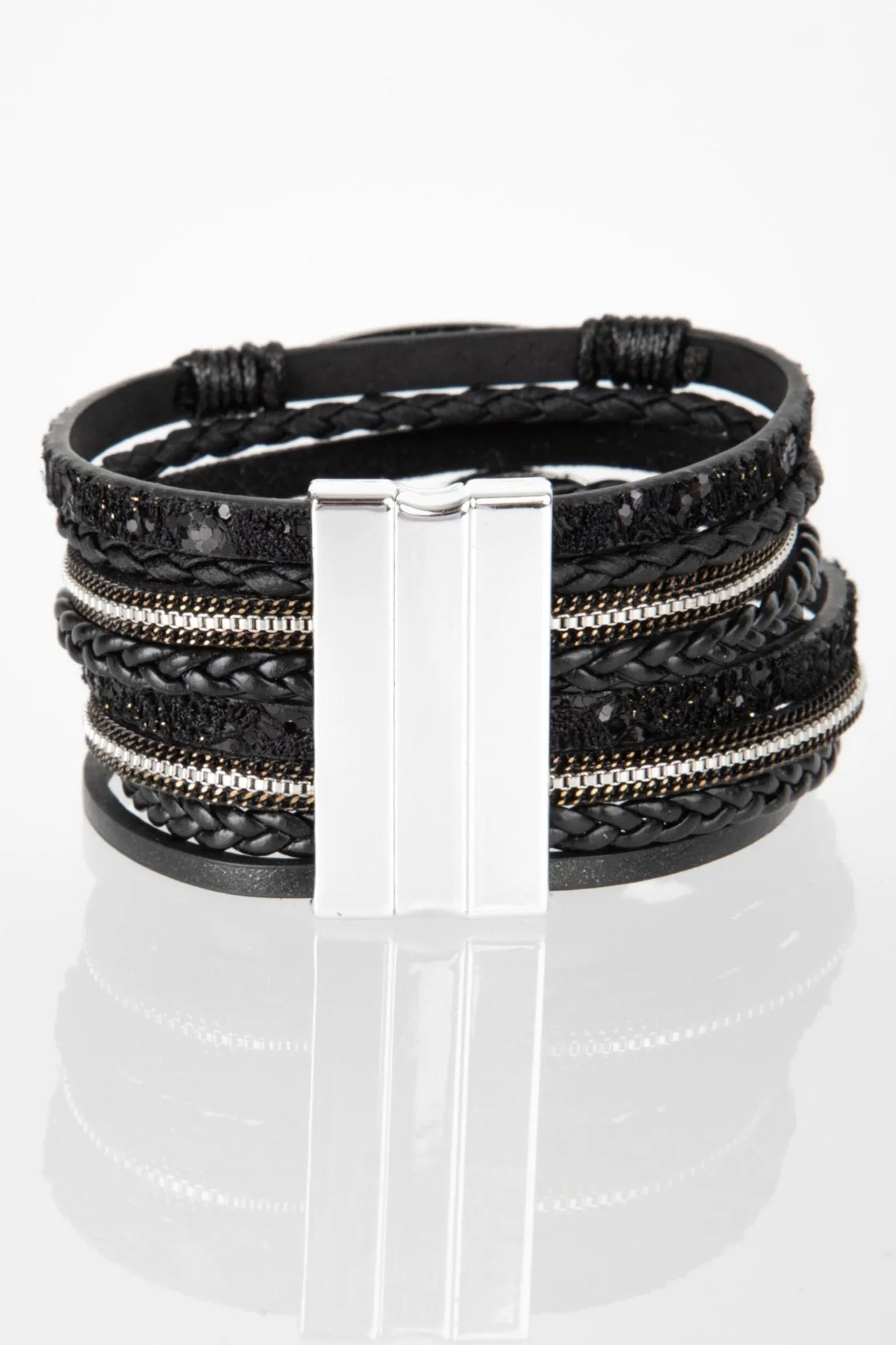 Sparkly Druzy Braided Bracelet sold by SAACHI product image thumbnail 4