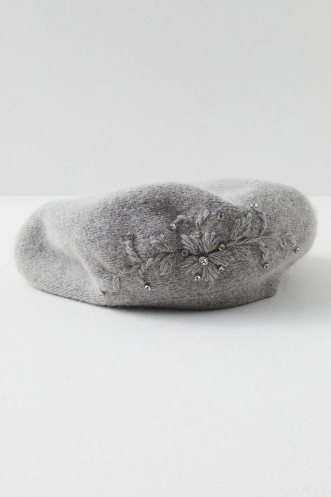 Crystal Embellished Floral Beret sold by SAACHI product image thumbnail 4