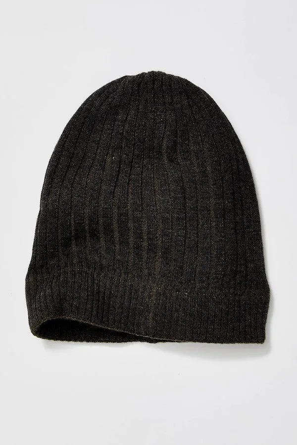 Slouchy Ribbed Cuffed Beanie sold by SAACHI product image thumbnail 5