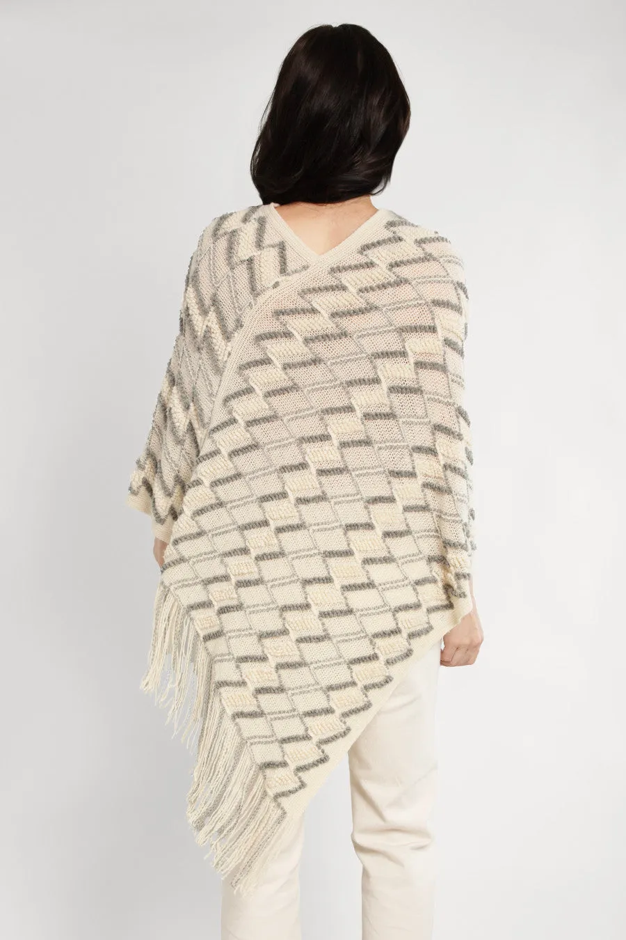 Bohemian Fringe Poncho sold by SAACHI product image thumbnail 3