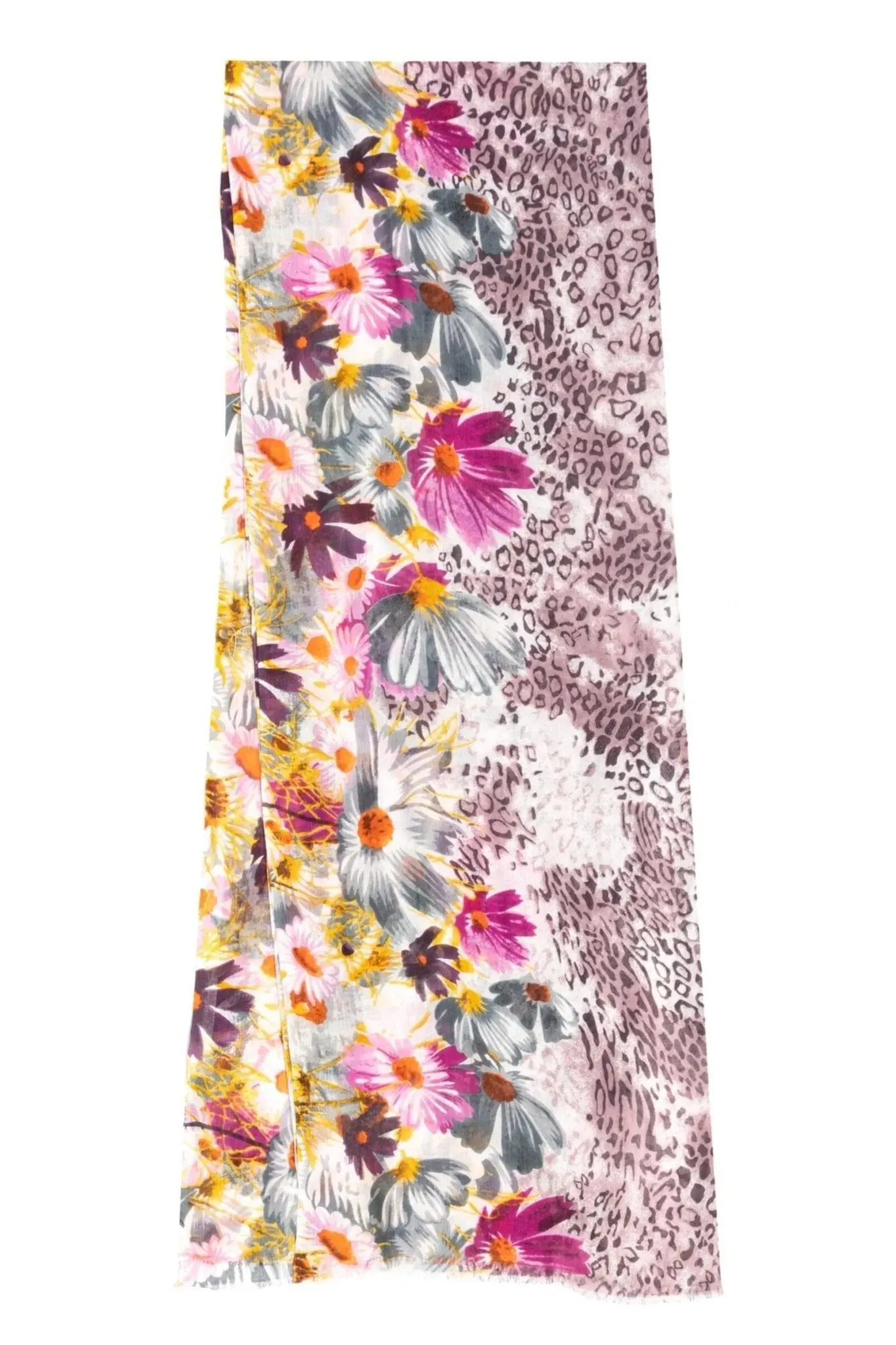 Floral Leopard Scarf sold by SAACHI product image thumbnail 2