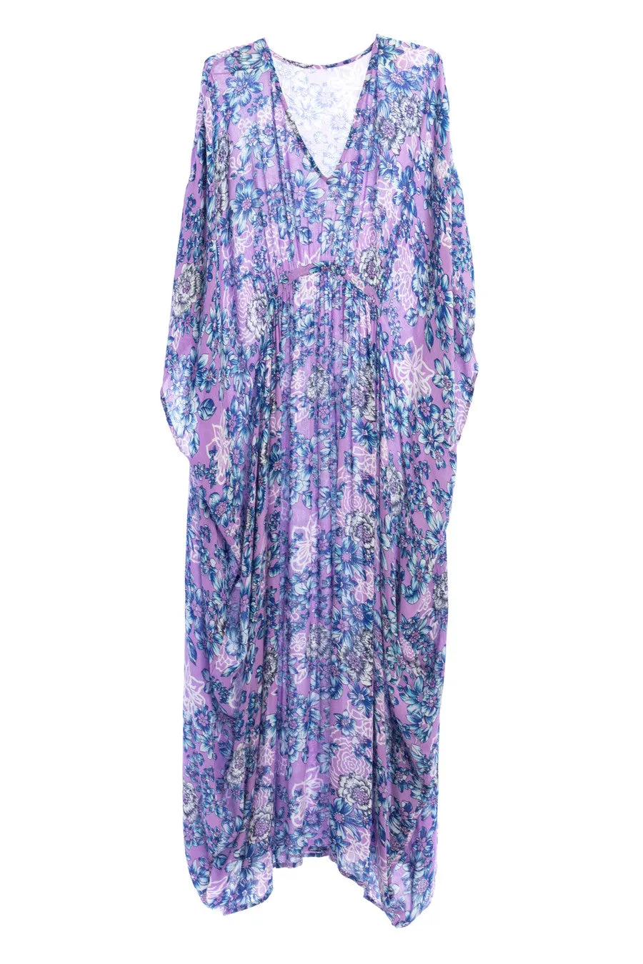 Floral Kaftan Maxi Dress sold by SAACHI product image thumbnail 4