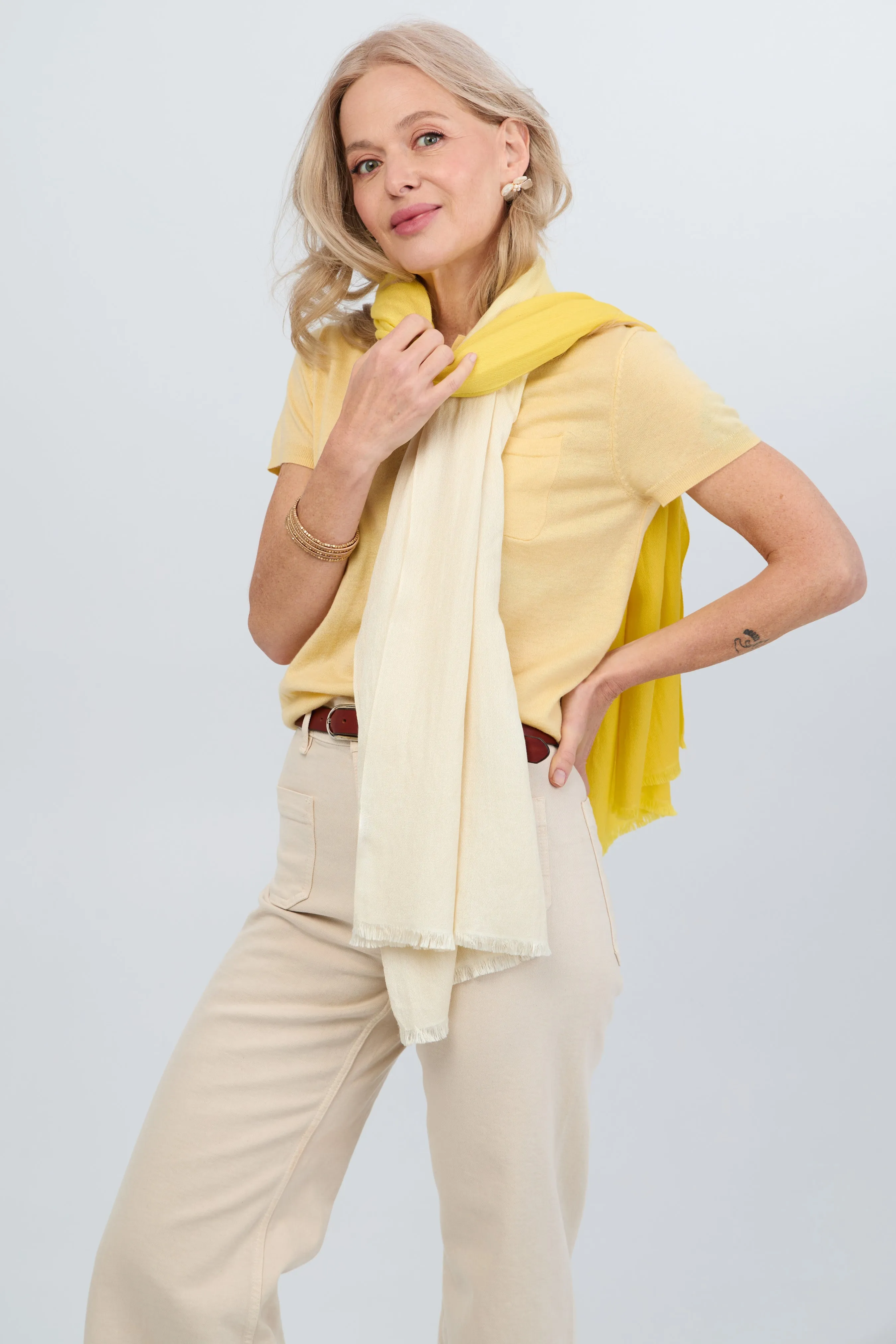 Cashmere Ombre Scarf sold by SAACHI product image thumbnail 3