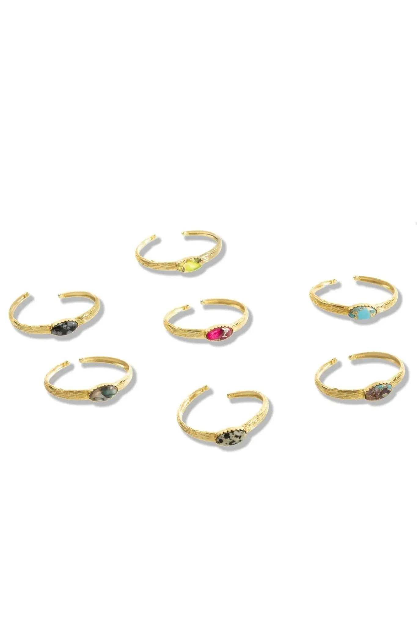 Gemstone Cuff Bracelet sold by SAACHI product image thumbnail 4