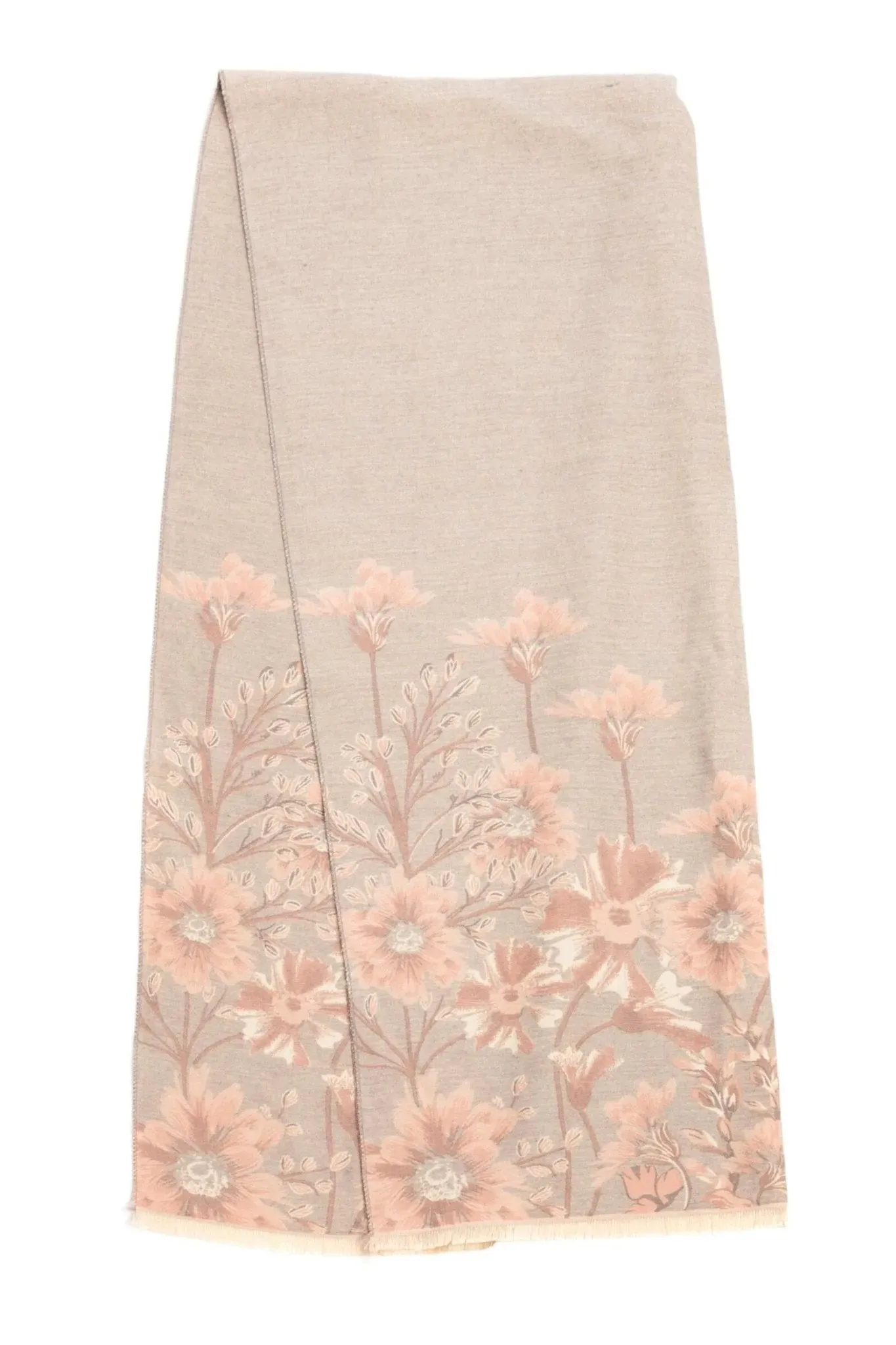 Reversible Floral Oversized Scarf sold by SAACHI product image thumbnail 5