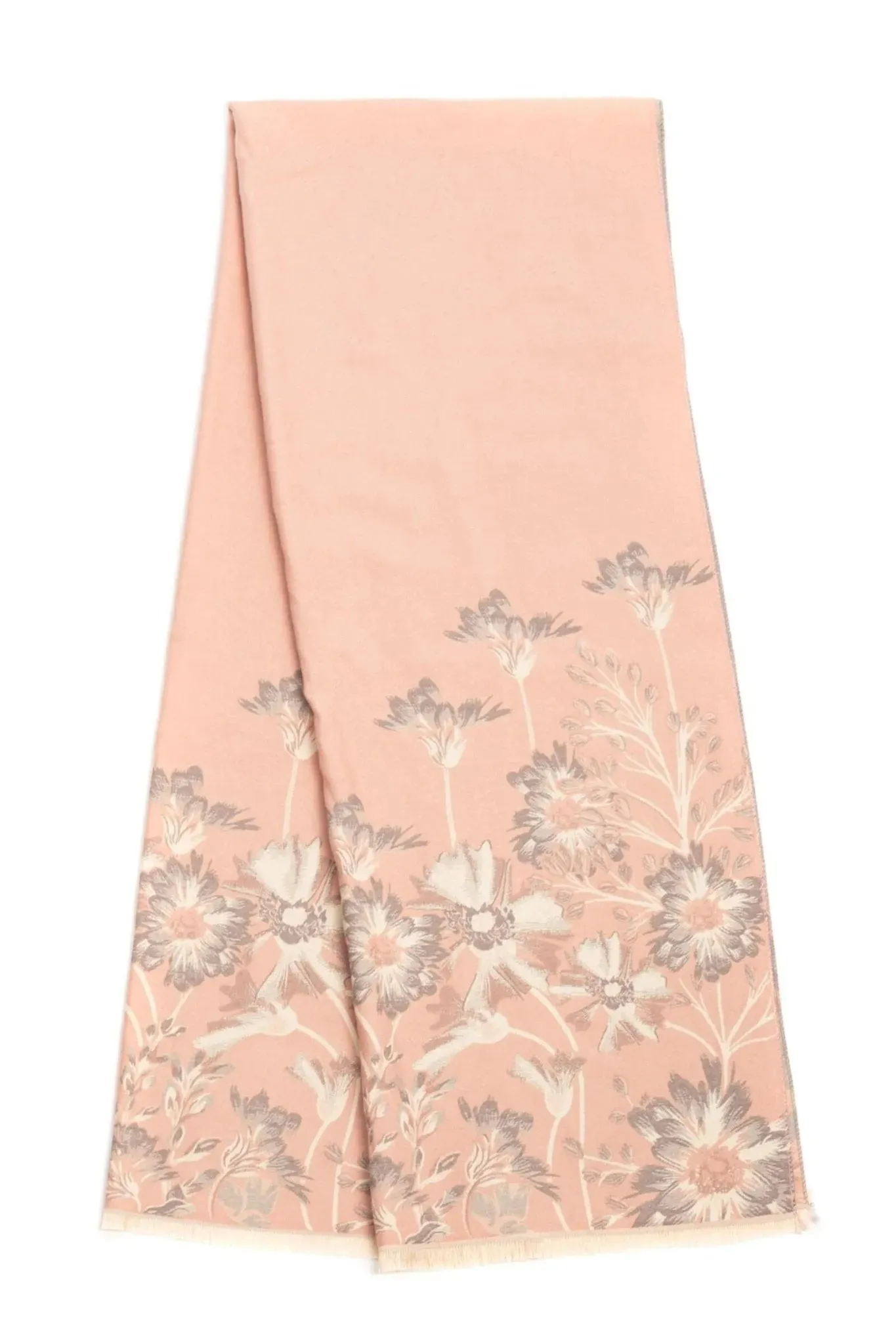 Reversible Floral Oversized Scarf sold by SAACHI product image thumbnail 4