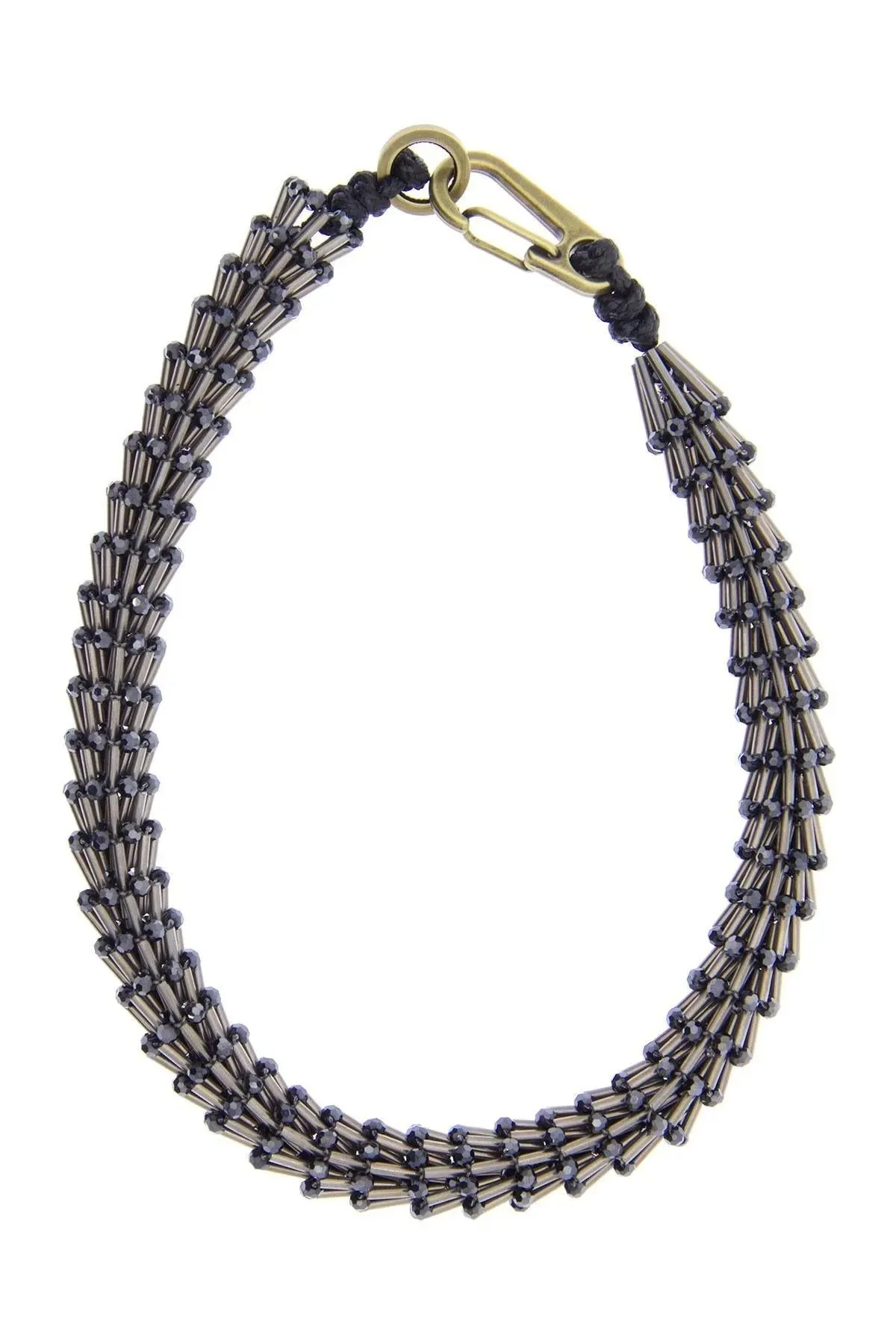 Beaded Gothic Statement Necklace sold by SAACHI product image thumbnail 2