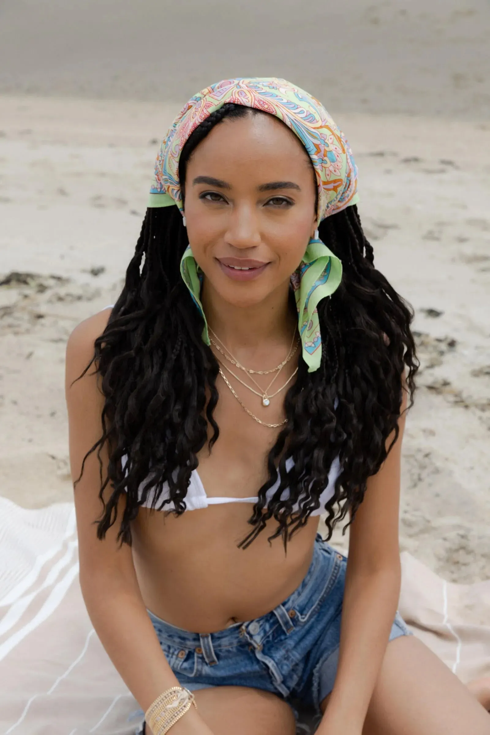 Paisley Print Bandana sold by SAACHI product image thumbnail 4