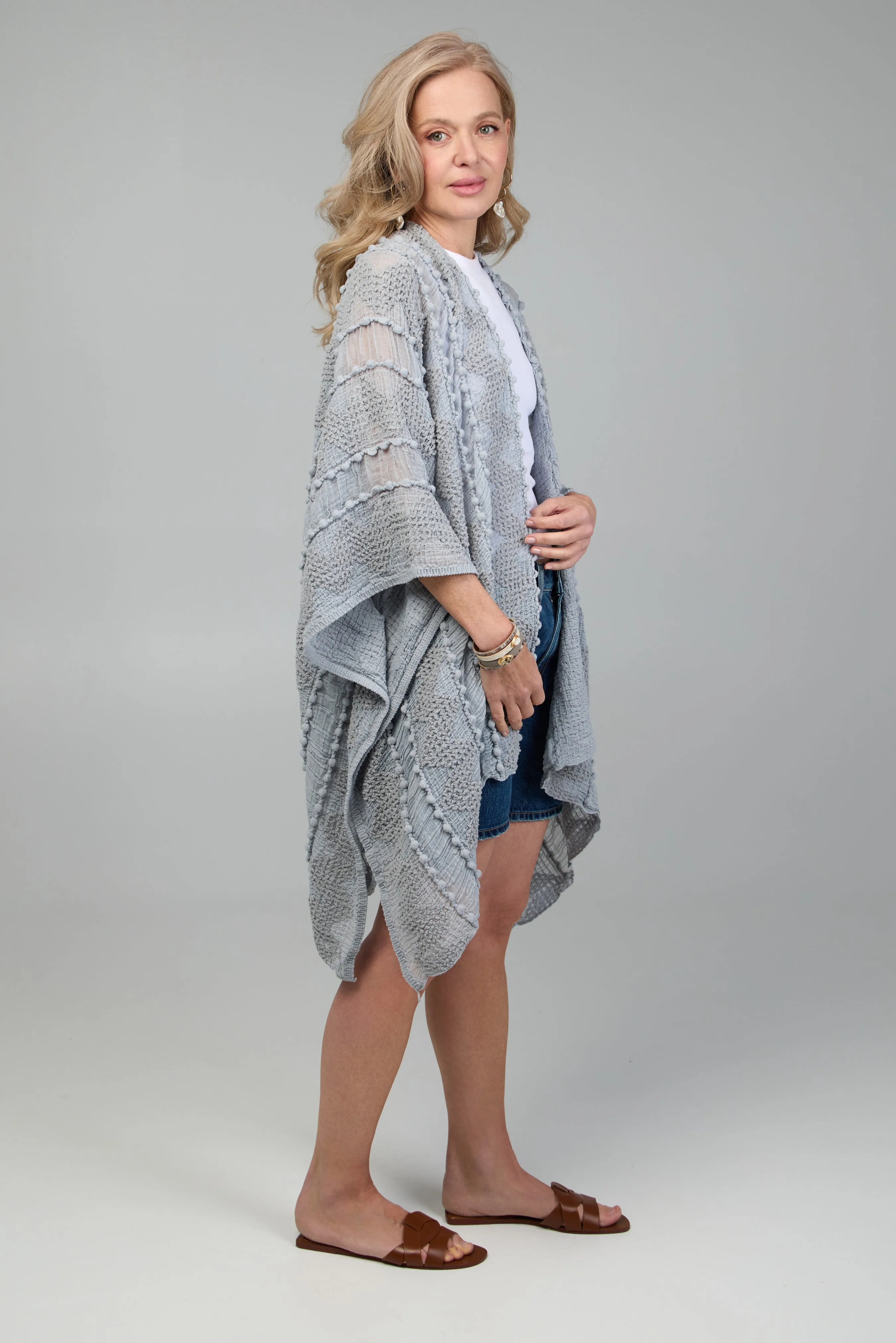 Bohemian Textured Kimono sold by SAACHI product image thumbnail 5