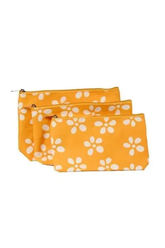 Daisies Cosmetic Bag sold by SAACHI