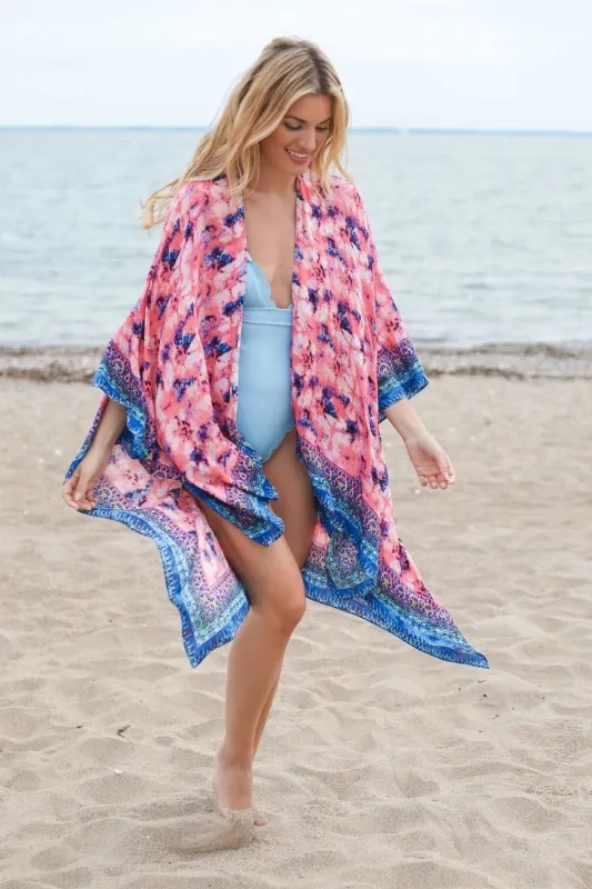 Tie Dye Butterfly Kimono made by SAACHI