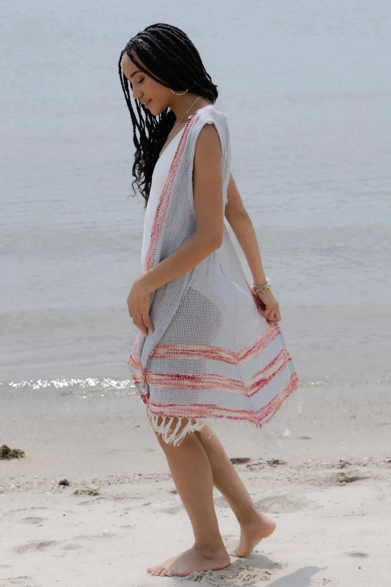 Water Vest with Fringe sold by SAACHI