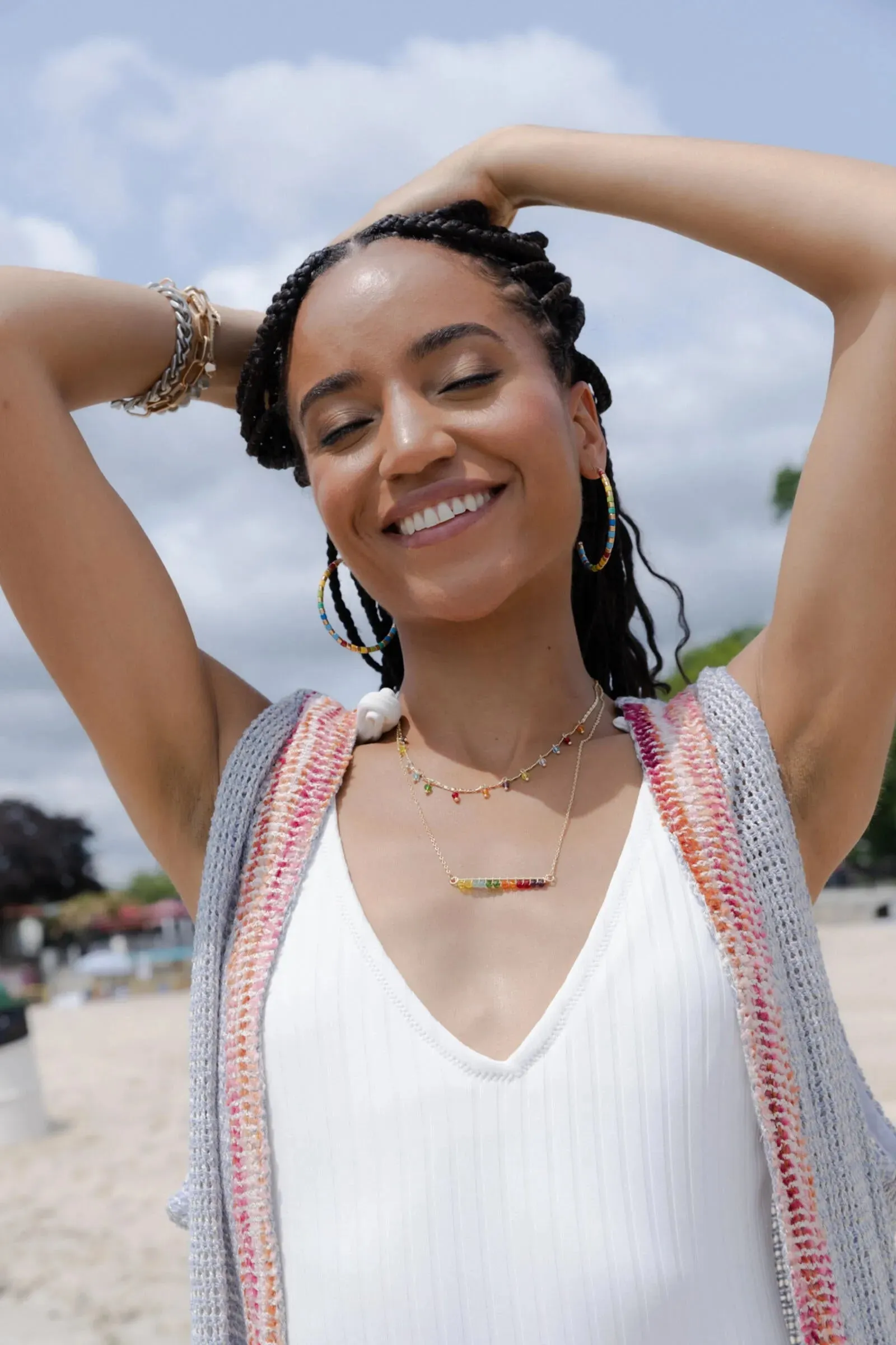 Water Vest with Fringe sold by SAACHI product image thumbnail 2