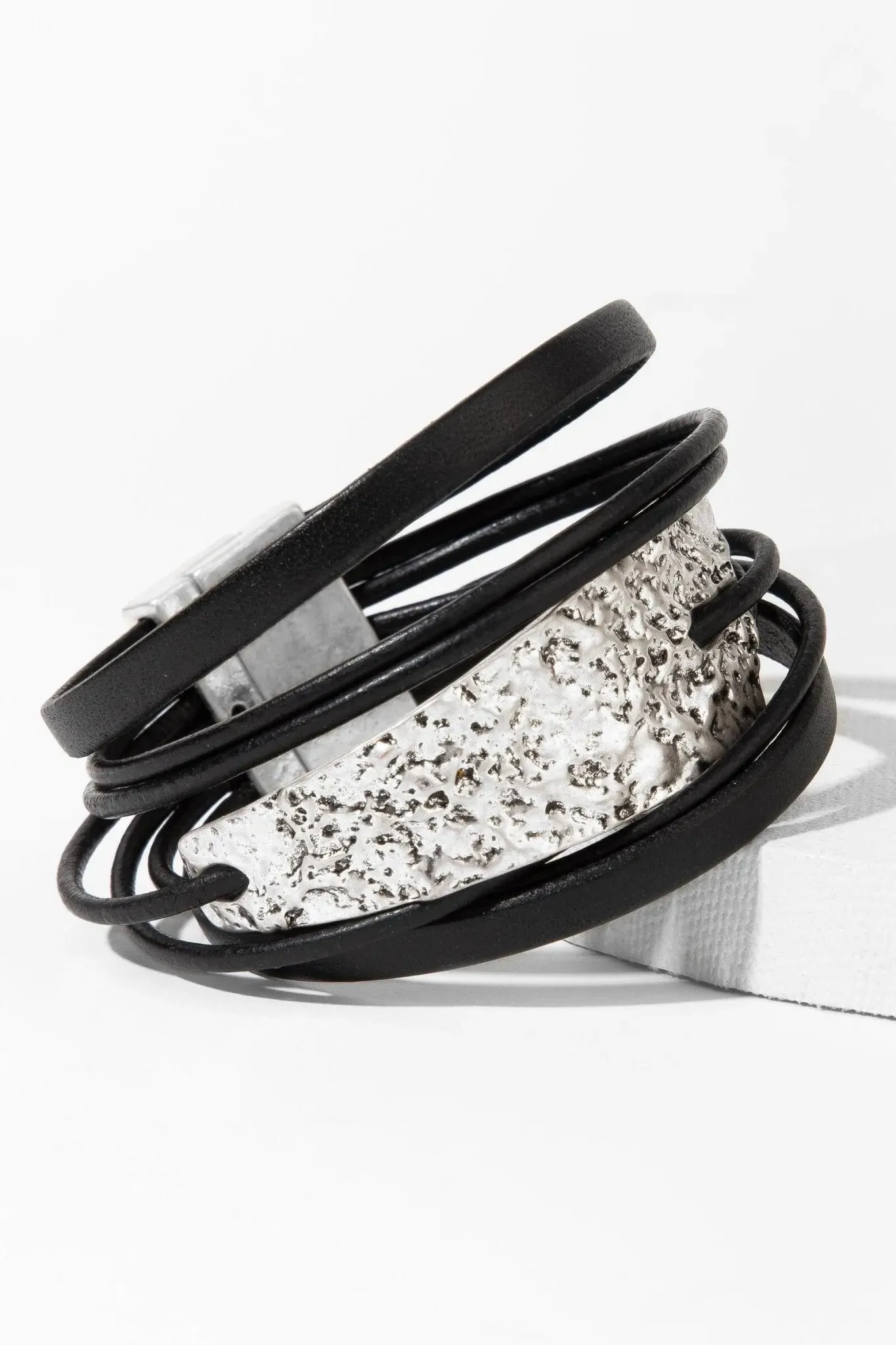 Absolute Zero Leather Bracelet sold by SAACHI product image thumbnail 3