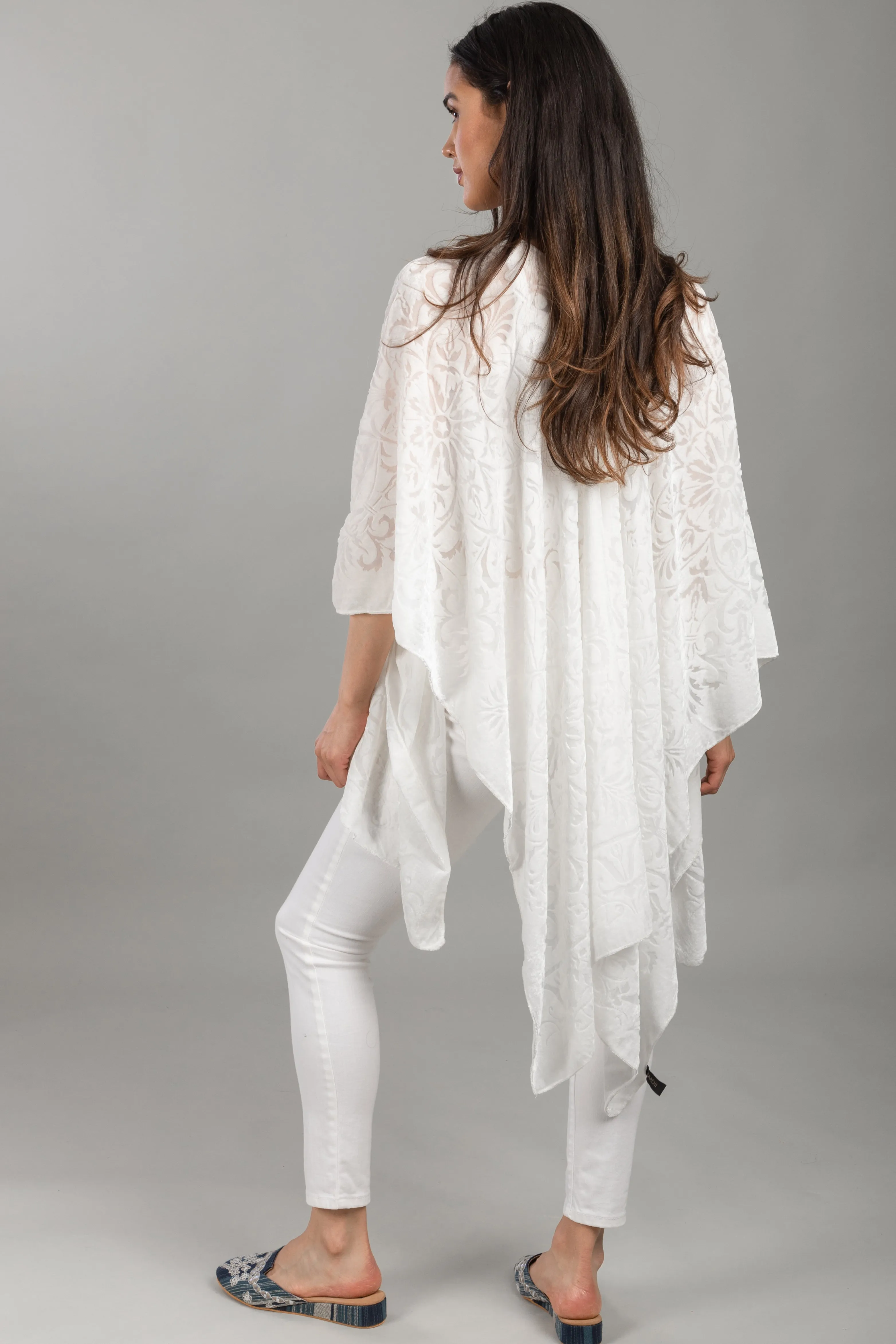 Honeymoon Velvet Ruana sold by SAACHI product image thumbnail 3