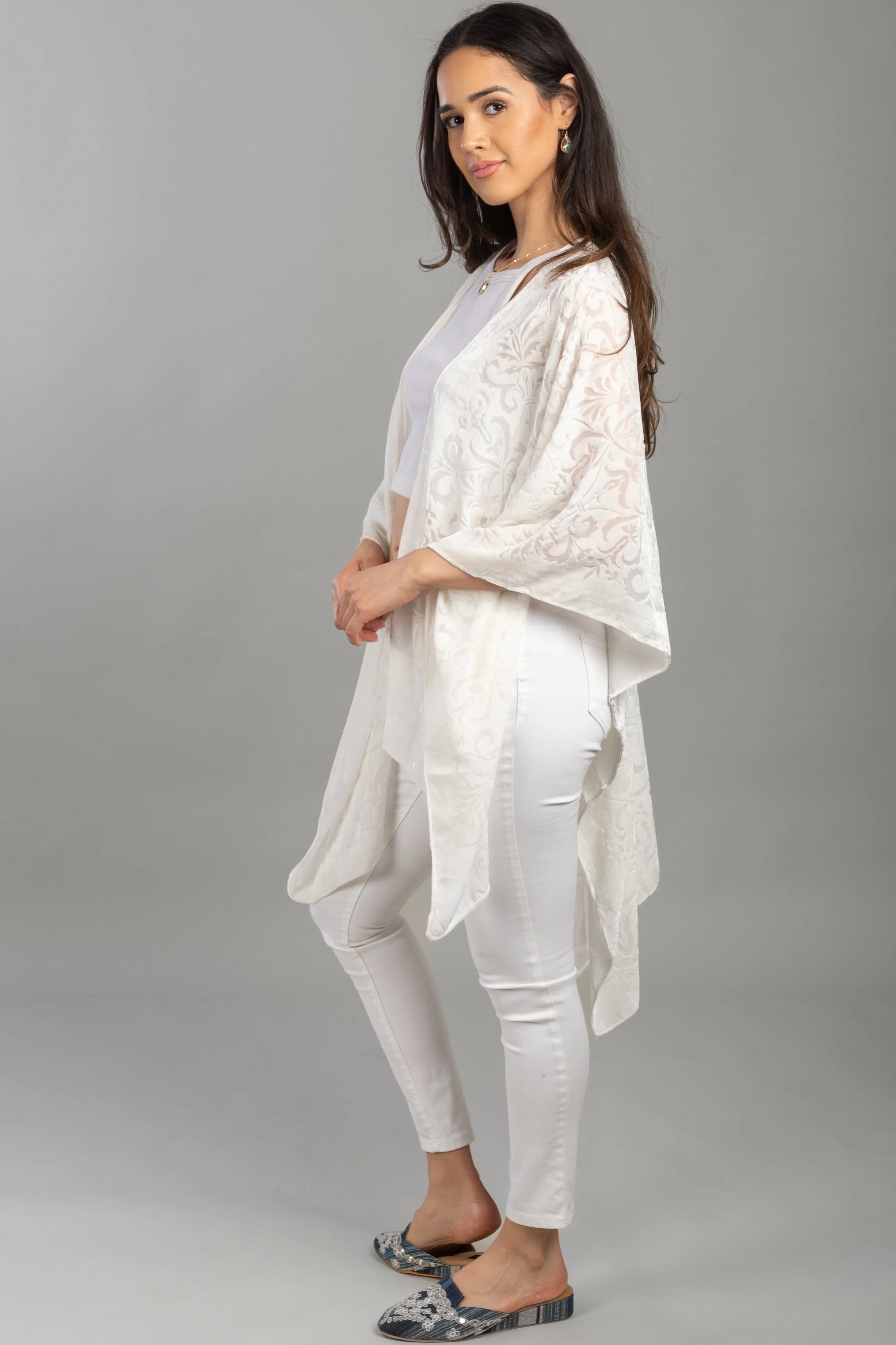 Honeymoon Velvet Ruana sold by SAACHI product image thumbnail 2