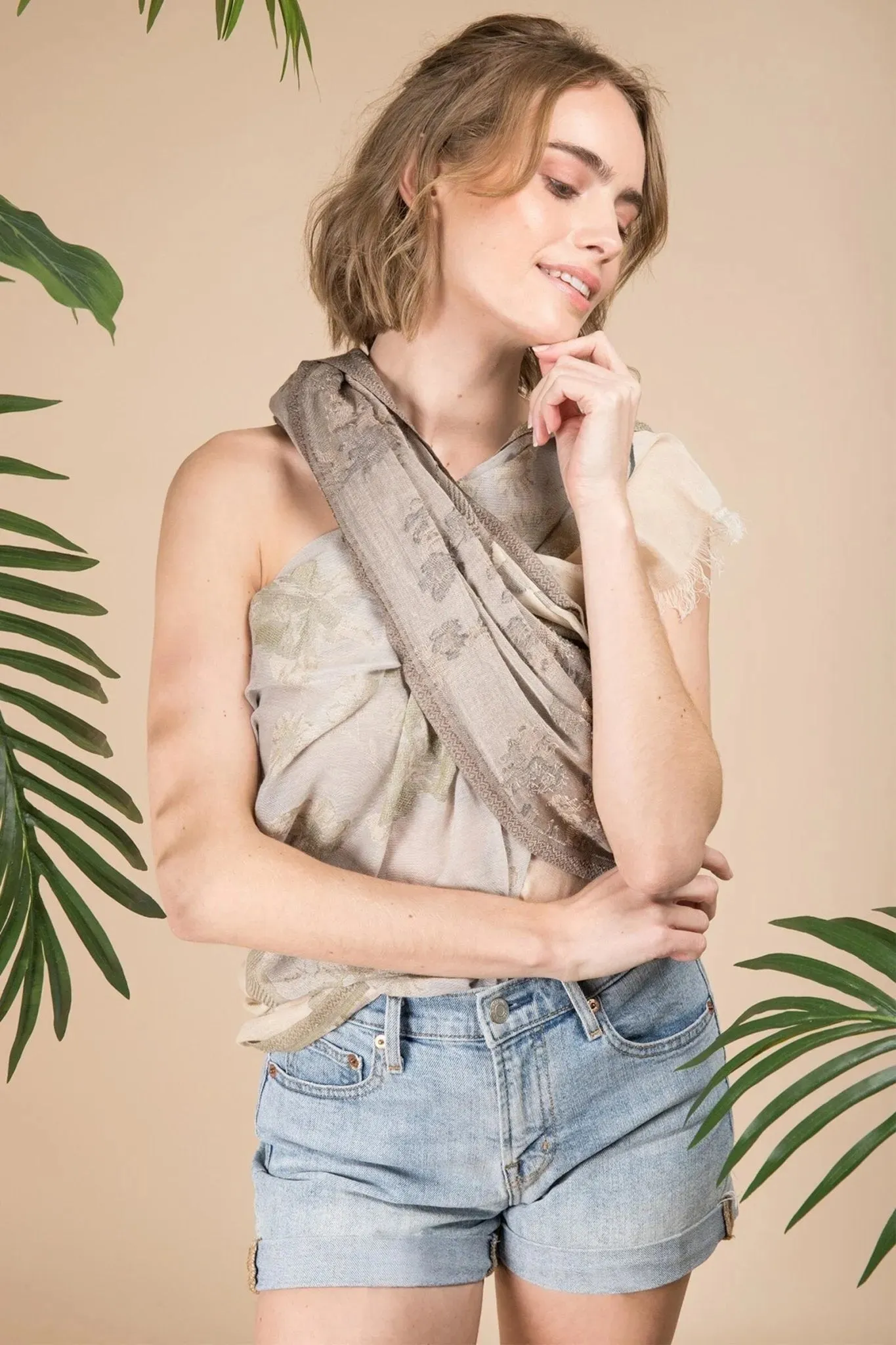 Haryana Scarf sold by SAACHI product image thumbnail 3