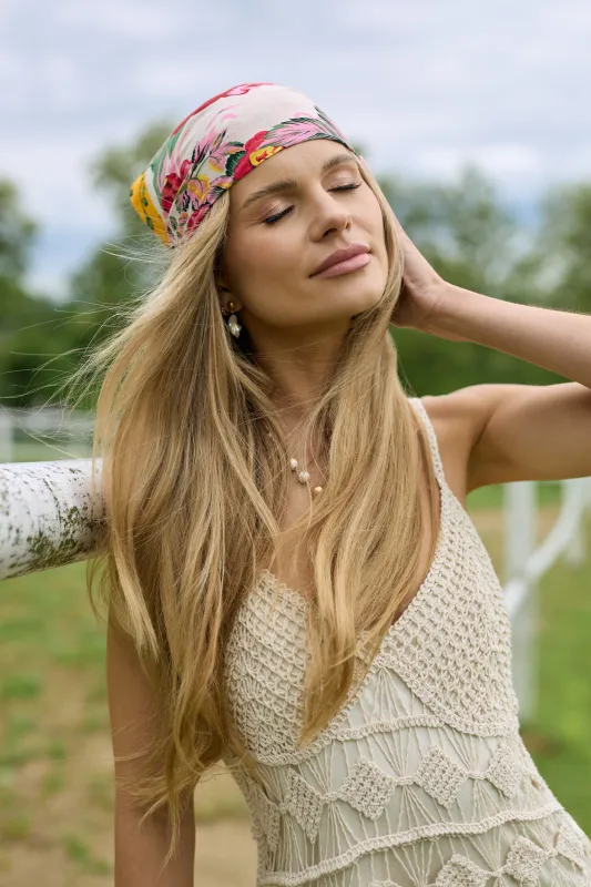 Multi Patterned Floral Bandana sold by SAACHI