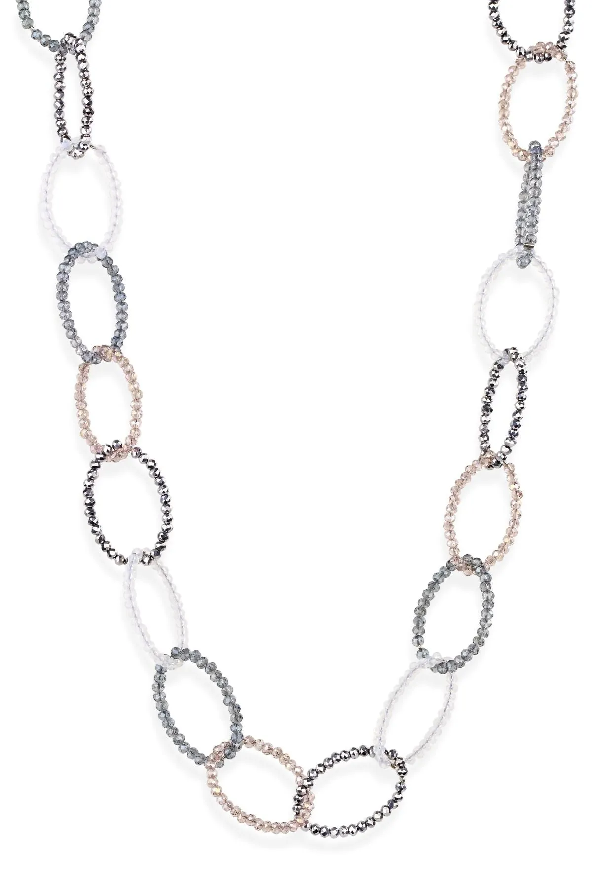 Sampark Oval Linked Collar Necklace sold by SAACHI product image thumbnail 5