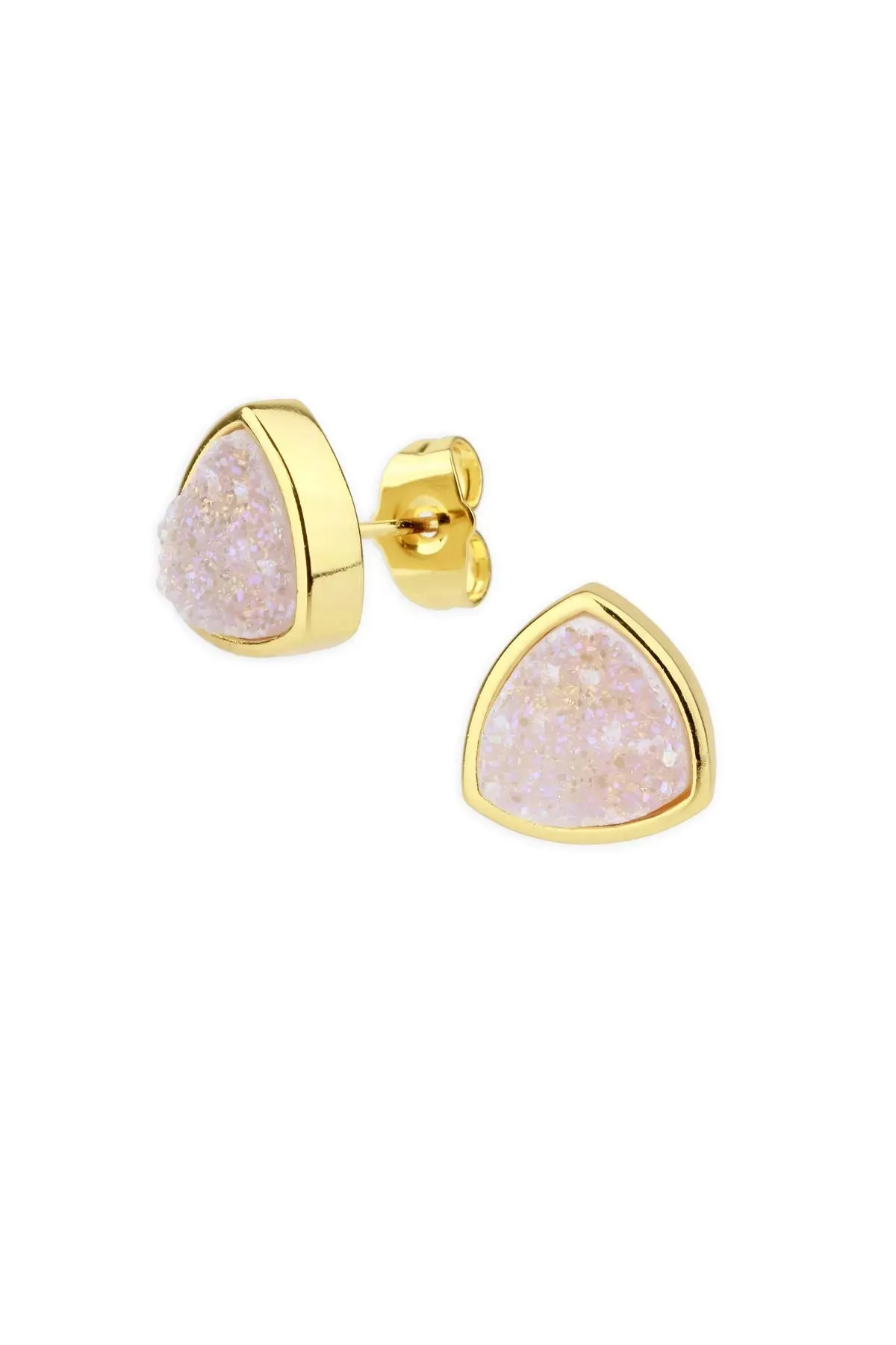 Druzy Stone Studded Earrings sold by SAACHI product image thumbnail 4