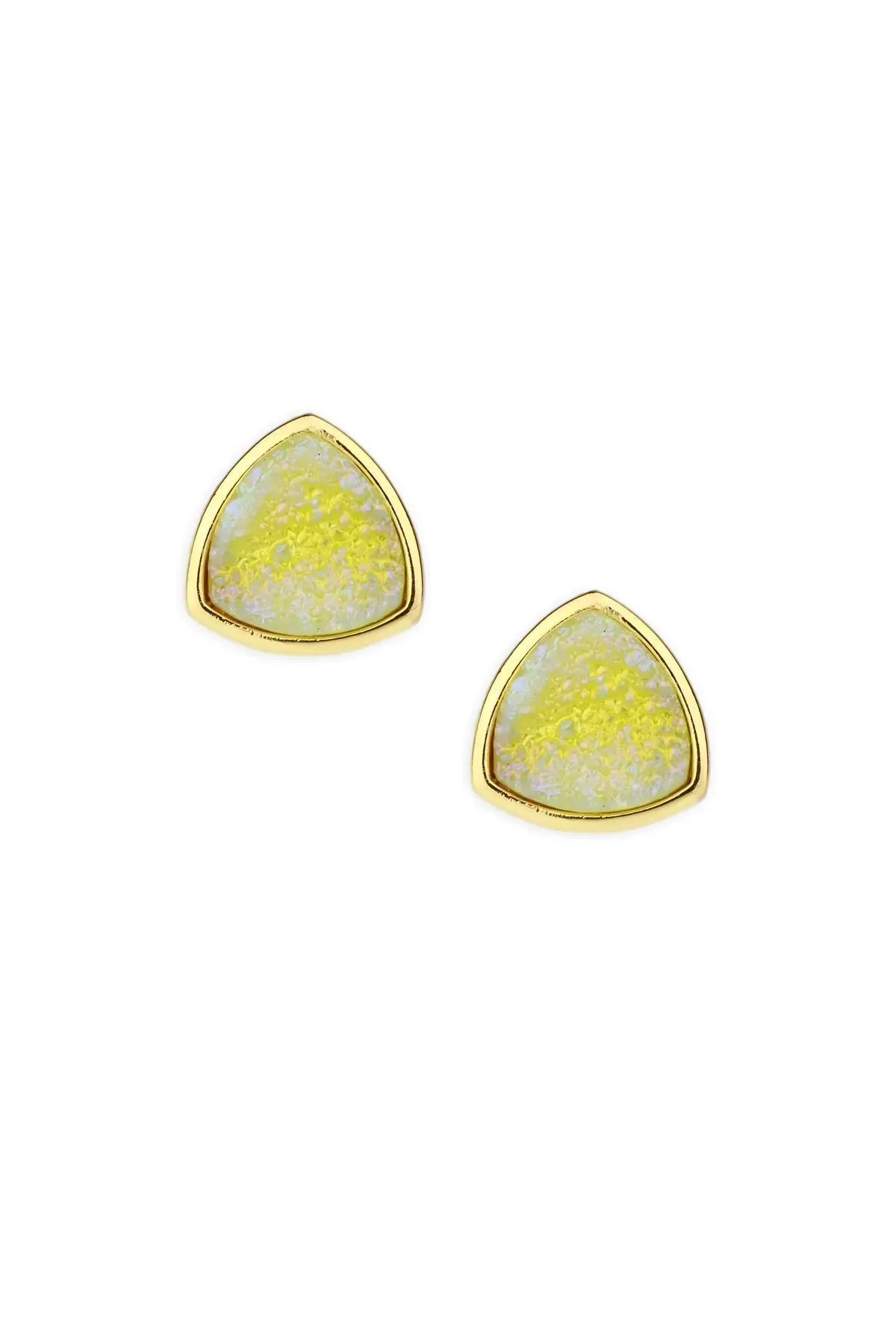 Druzy Stone Studded Earrings sold by SAACHI product image thumbnail 2