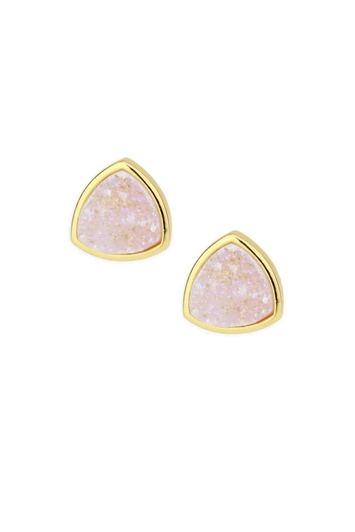 Druzy Stone Studded Earrings sold by SAACHI product image thumbnail 3